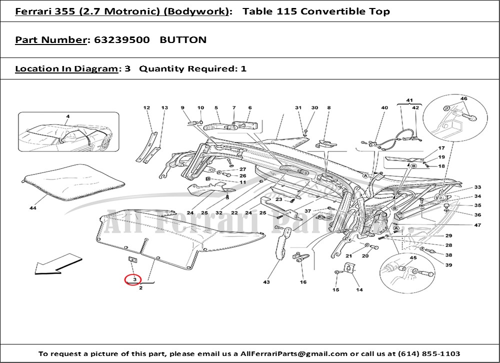 Ferrari Part 63239500