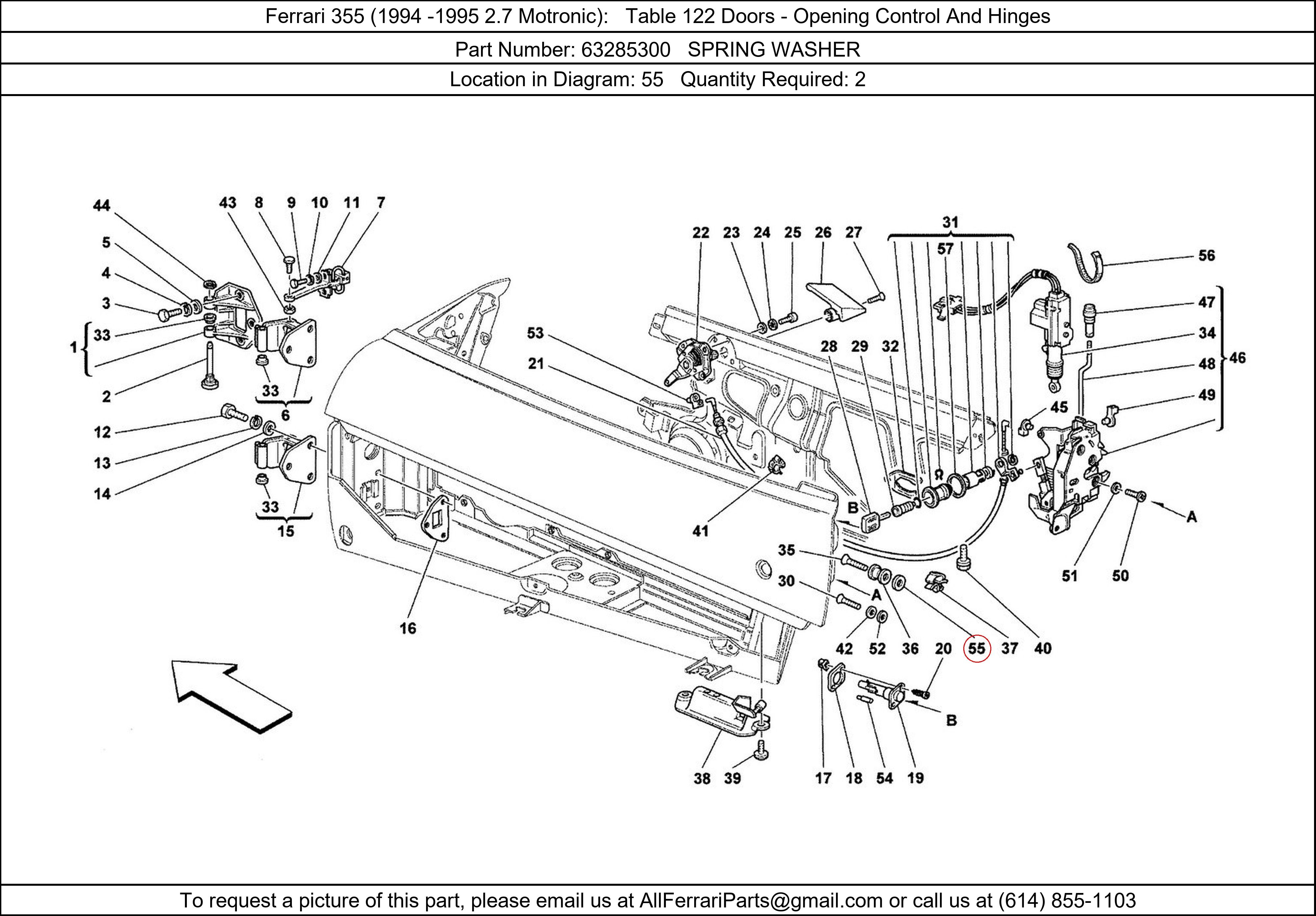 Ferrari Part 63285300