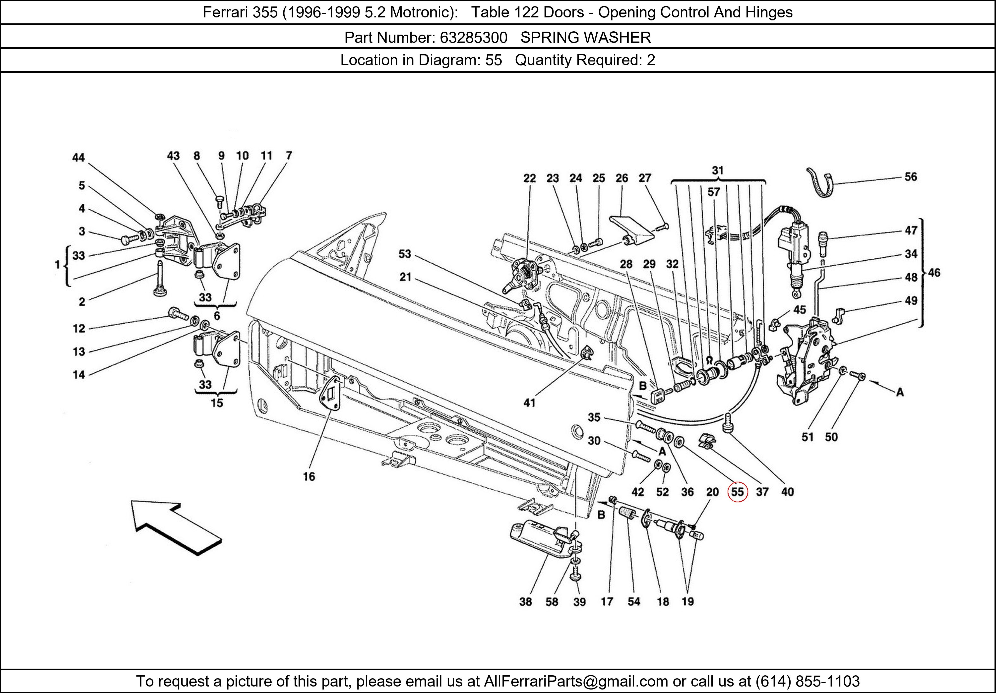 Ferrari Part 63285300