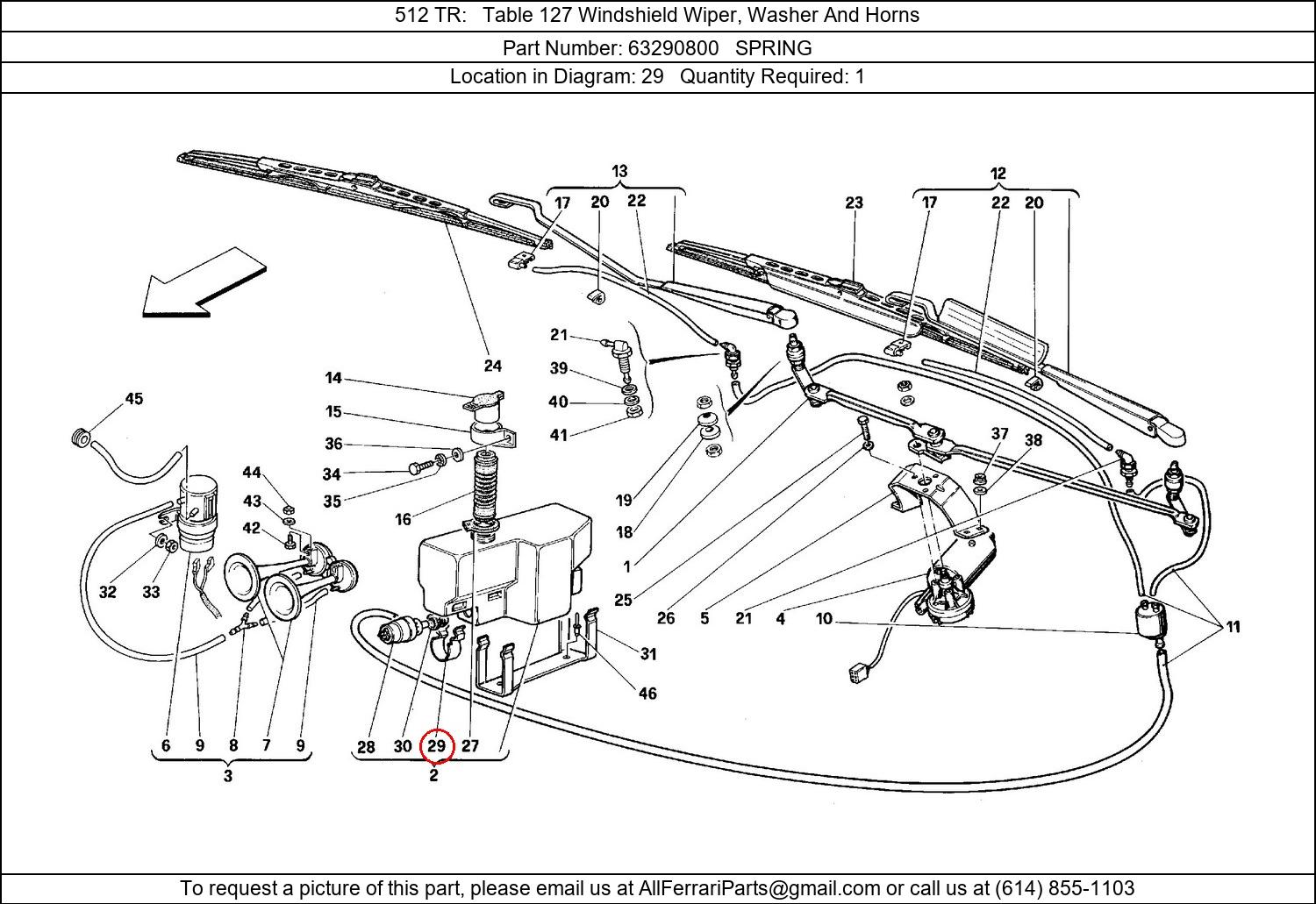 Ferrari Part 63290800