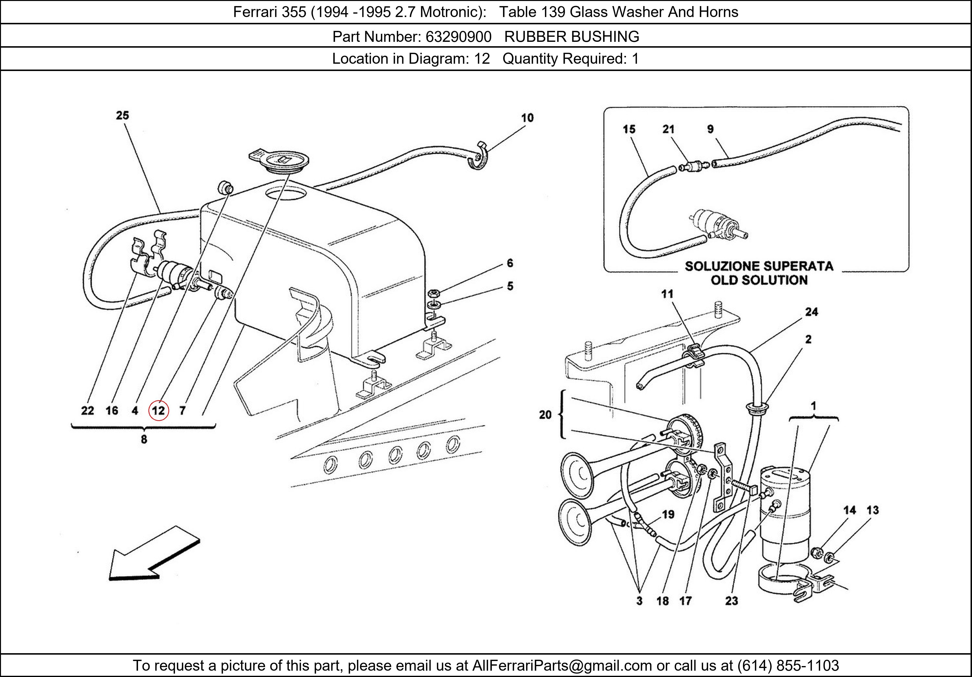 Ferrari Part 63290900