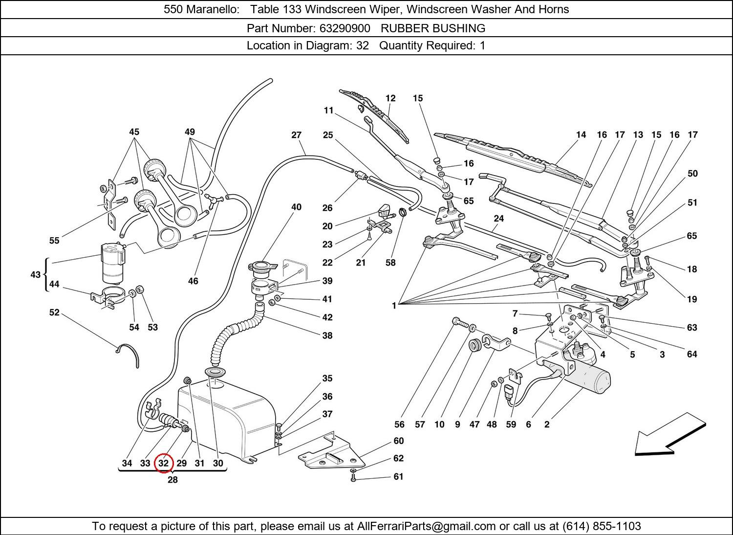 Ferrari Part 63290900