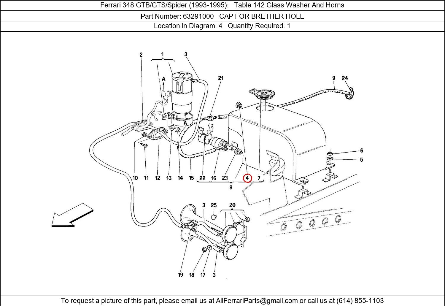 Ferrari Part 63291000