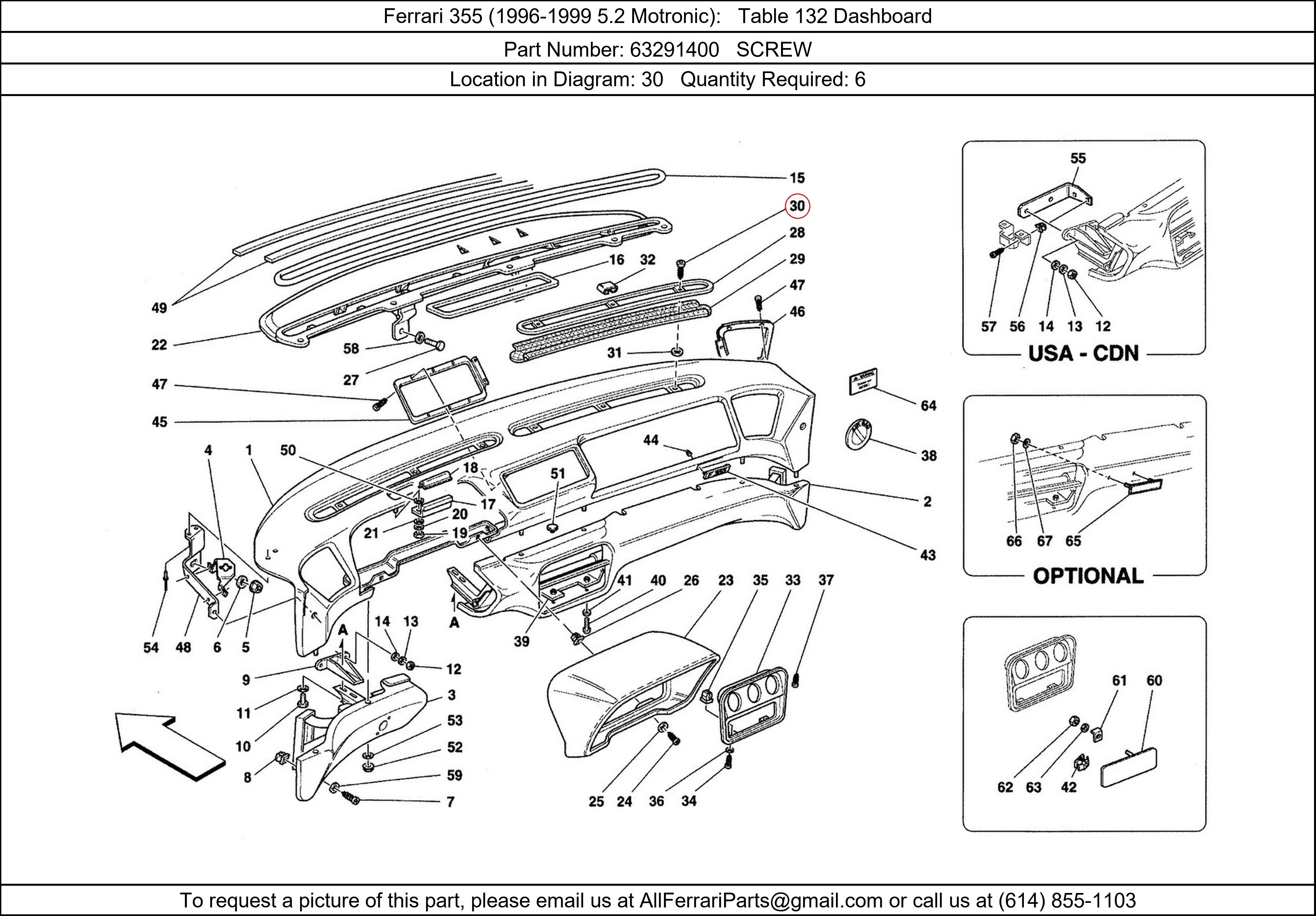 Ferrari Part 63291400