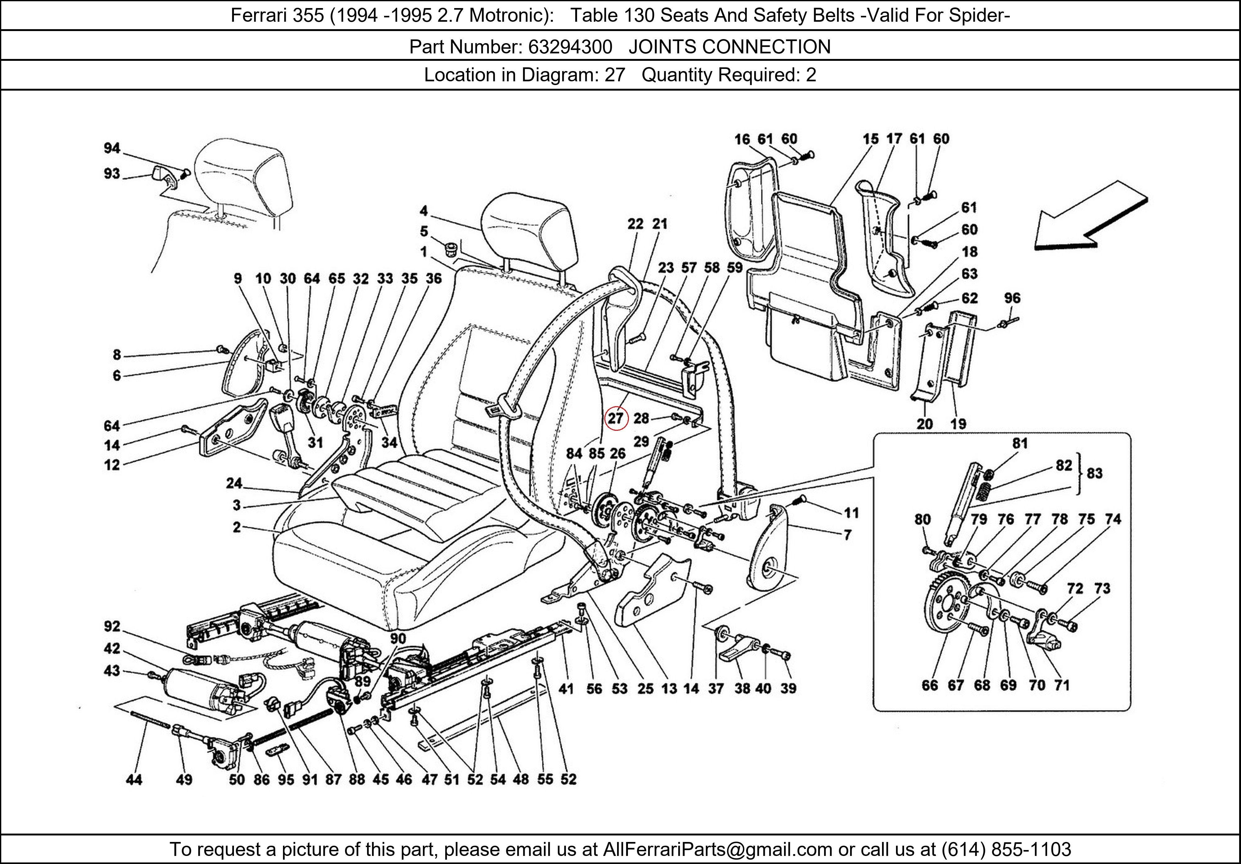 Ferrari Part 63294300