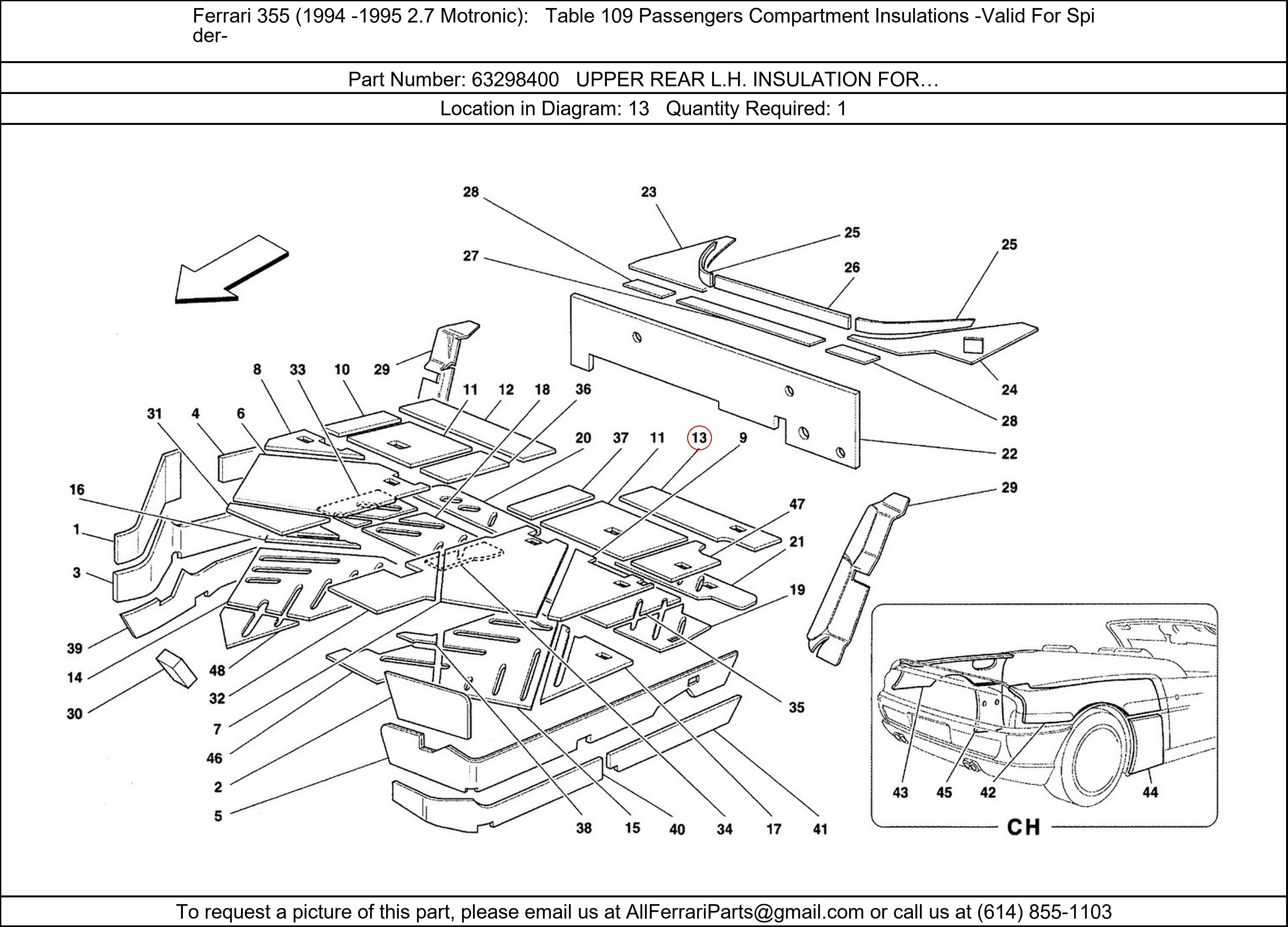 Ferrari Part 63298400