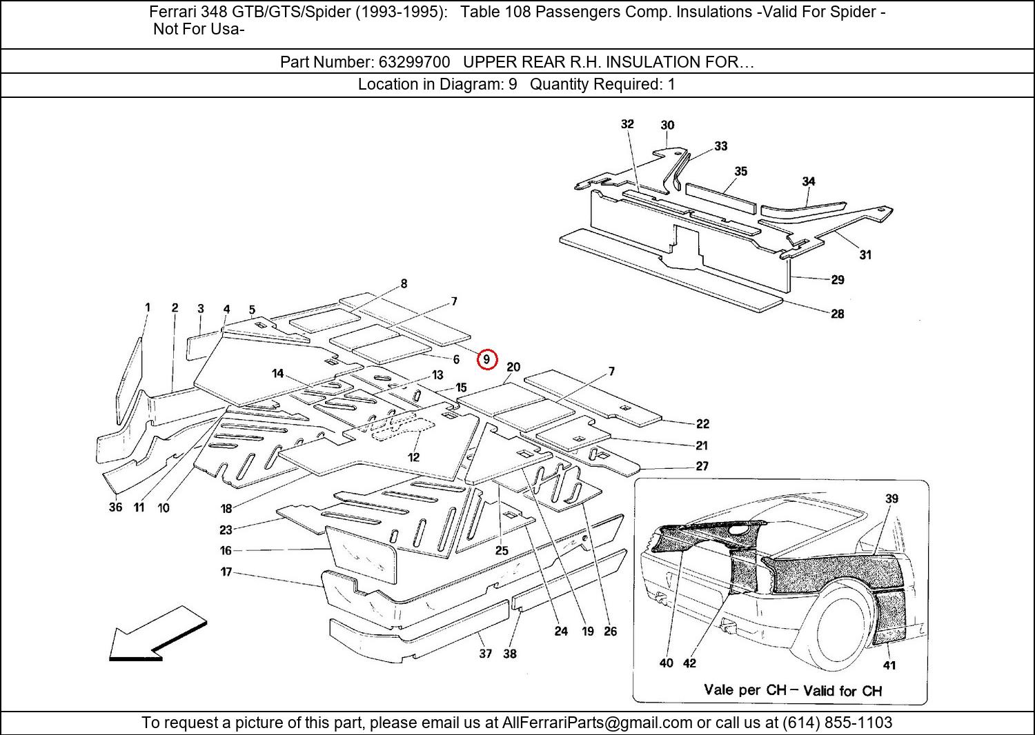 Ferrari Part 63299700