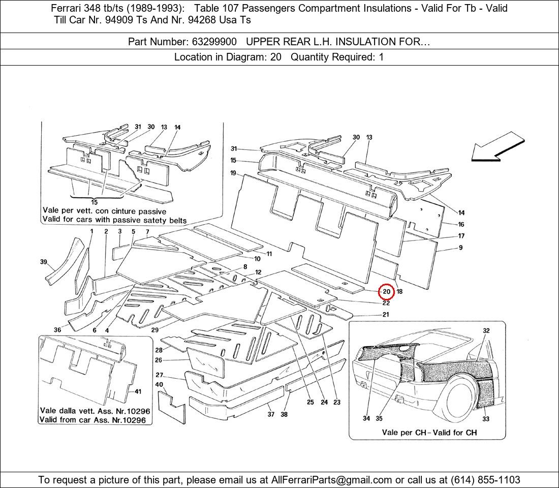 Ferrari Part 63299900