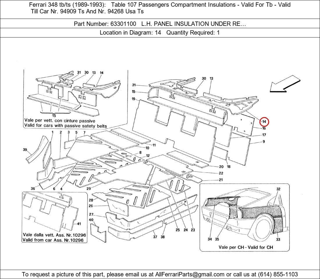 Ferrari Part 63301100