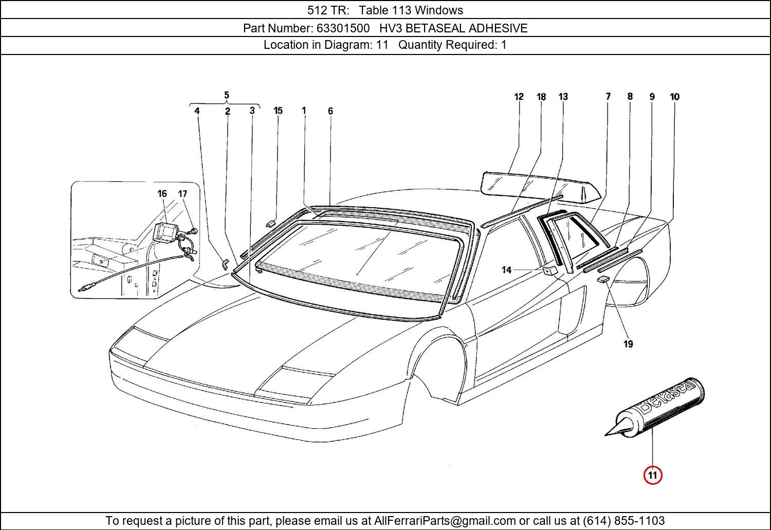 Ferrari Part 63301500