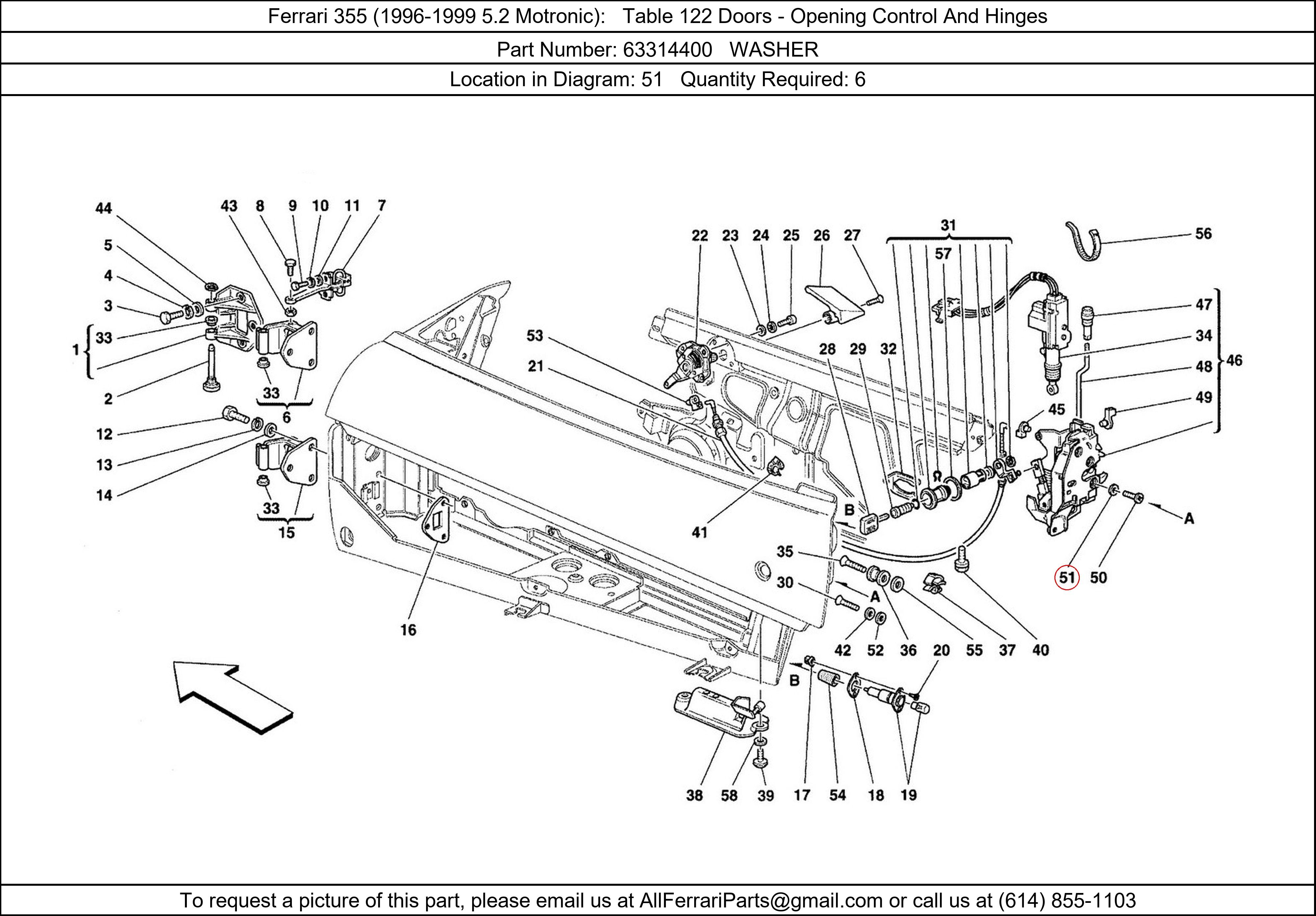 Ferrari Part 63314400