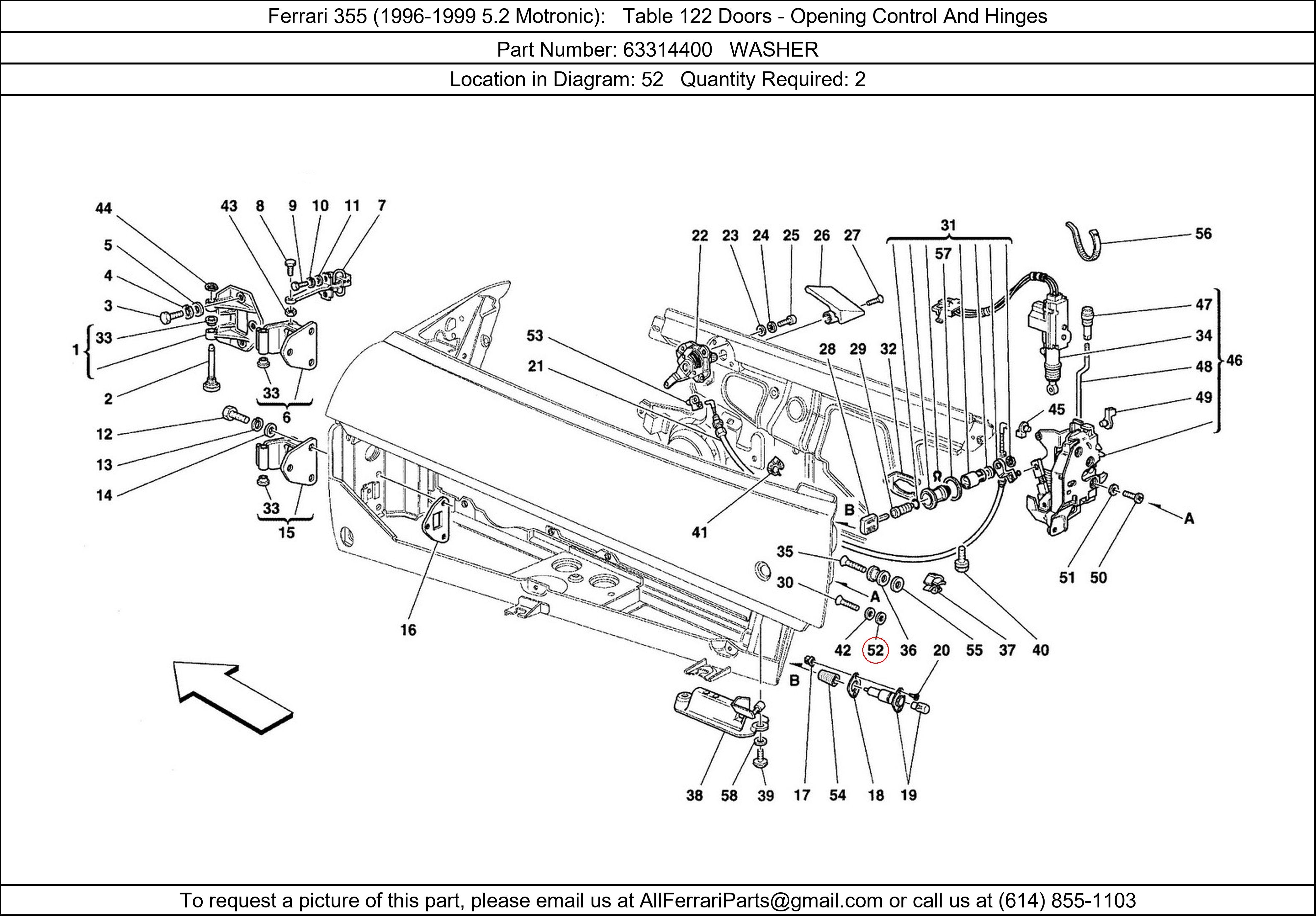 Ferrari Part 63314400