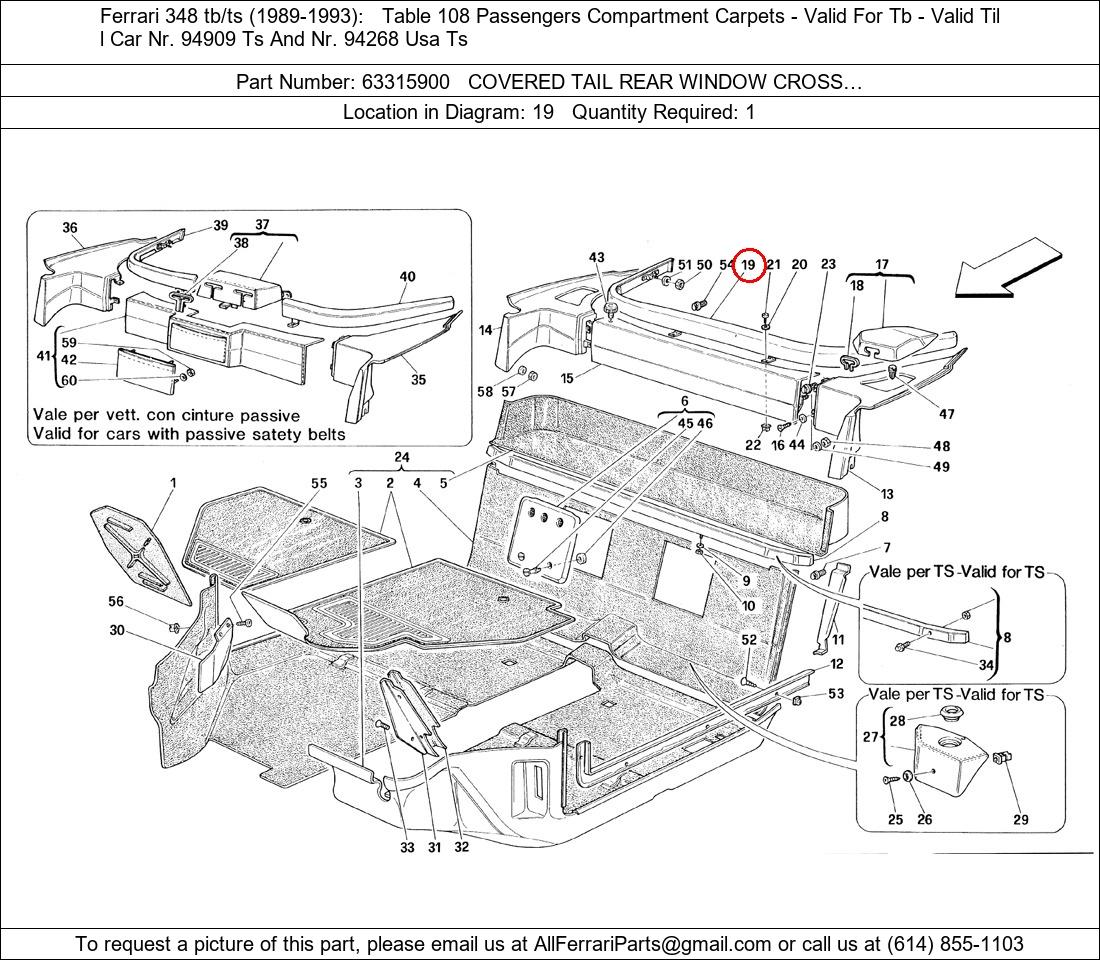 Ferrari Part 63315900