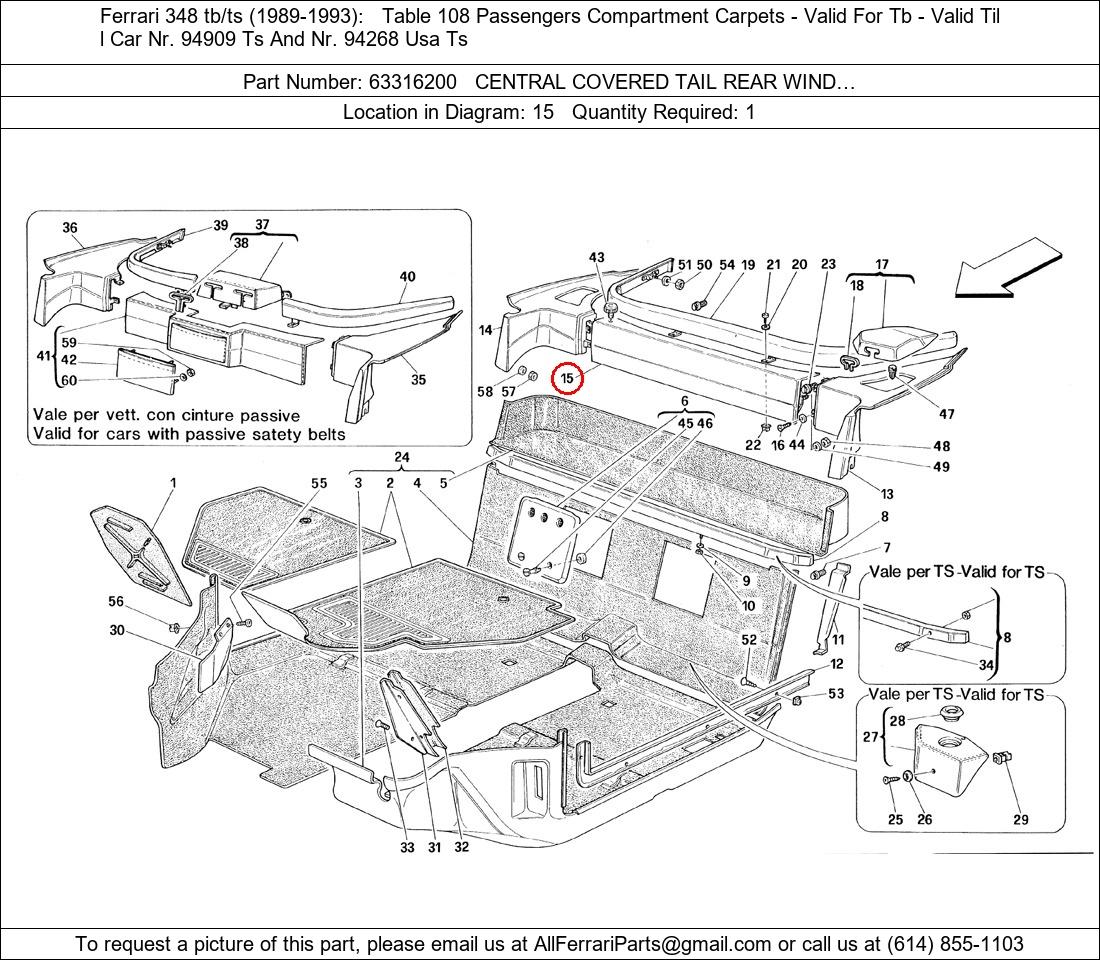 Ferrari Part 63316200