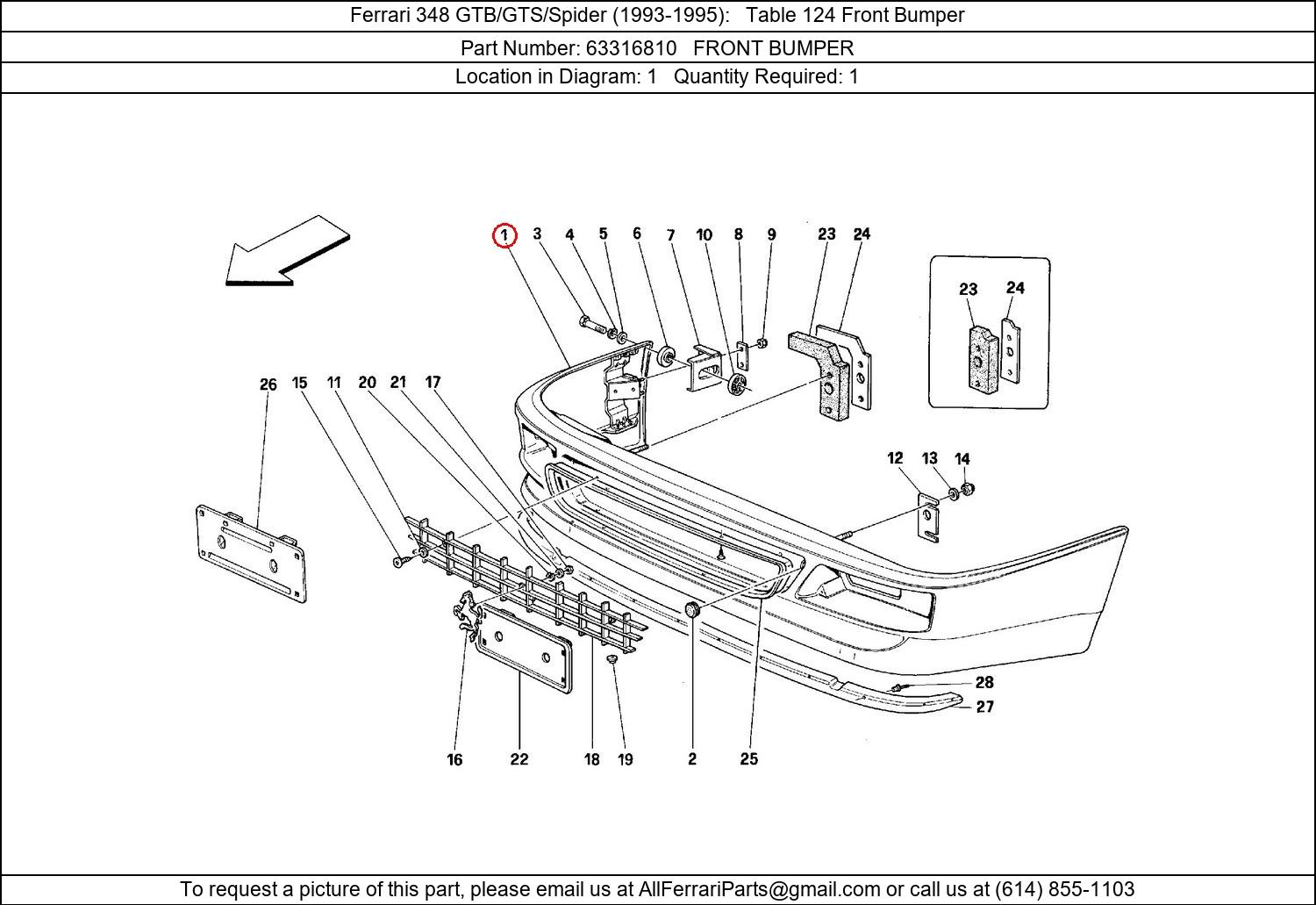 Ferrari Part 63316810