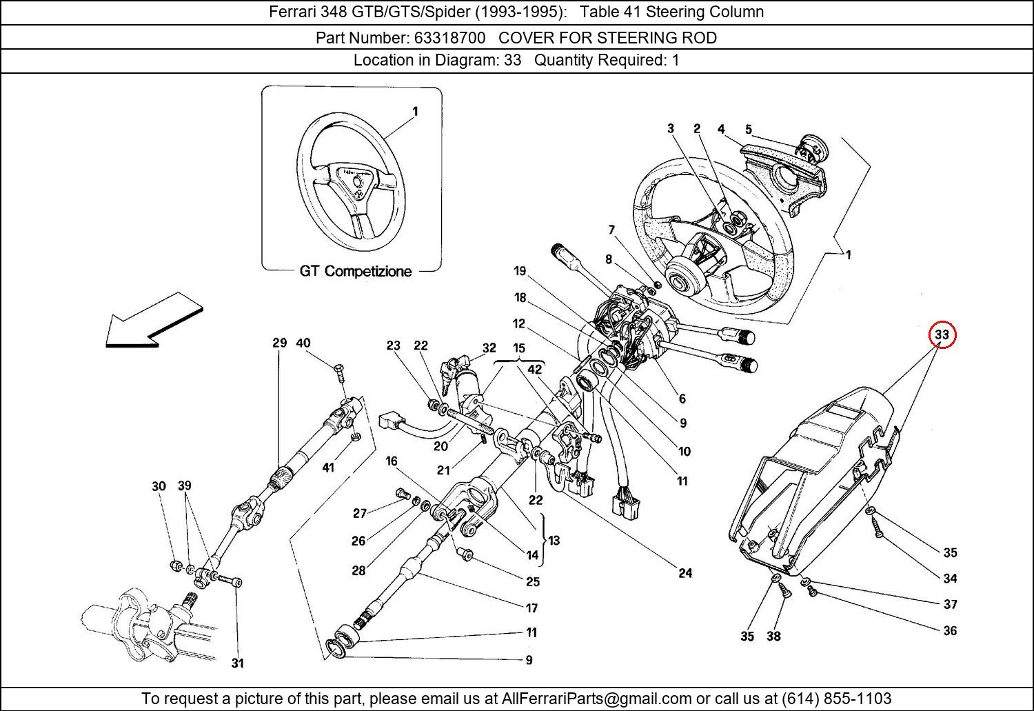 Ferrari Part 63318700