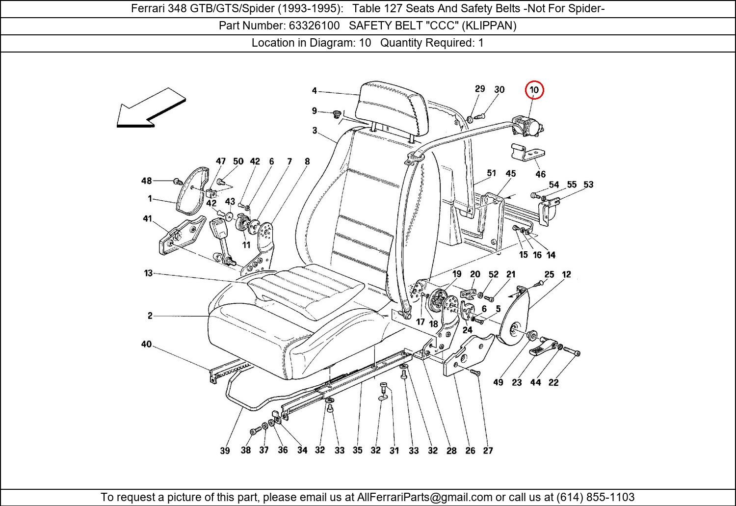 Ferrari Part 63326100