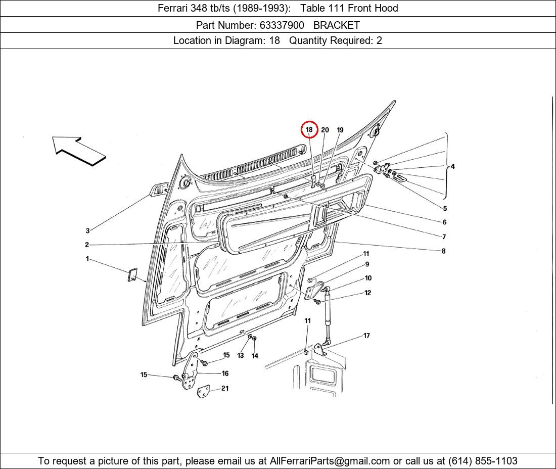 Ferrari Part 63337900