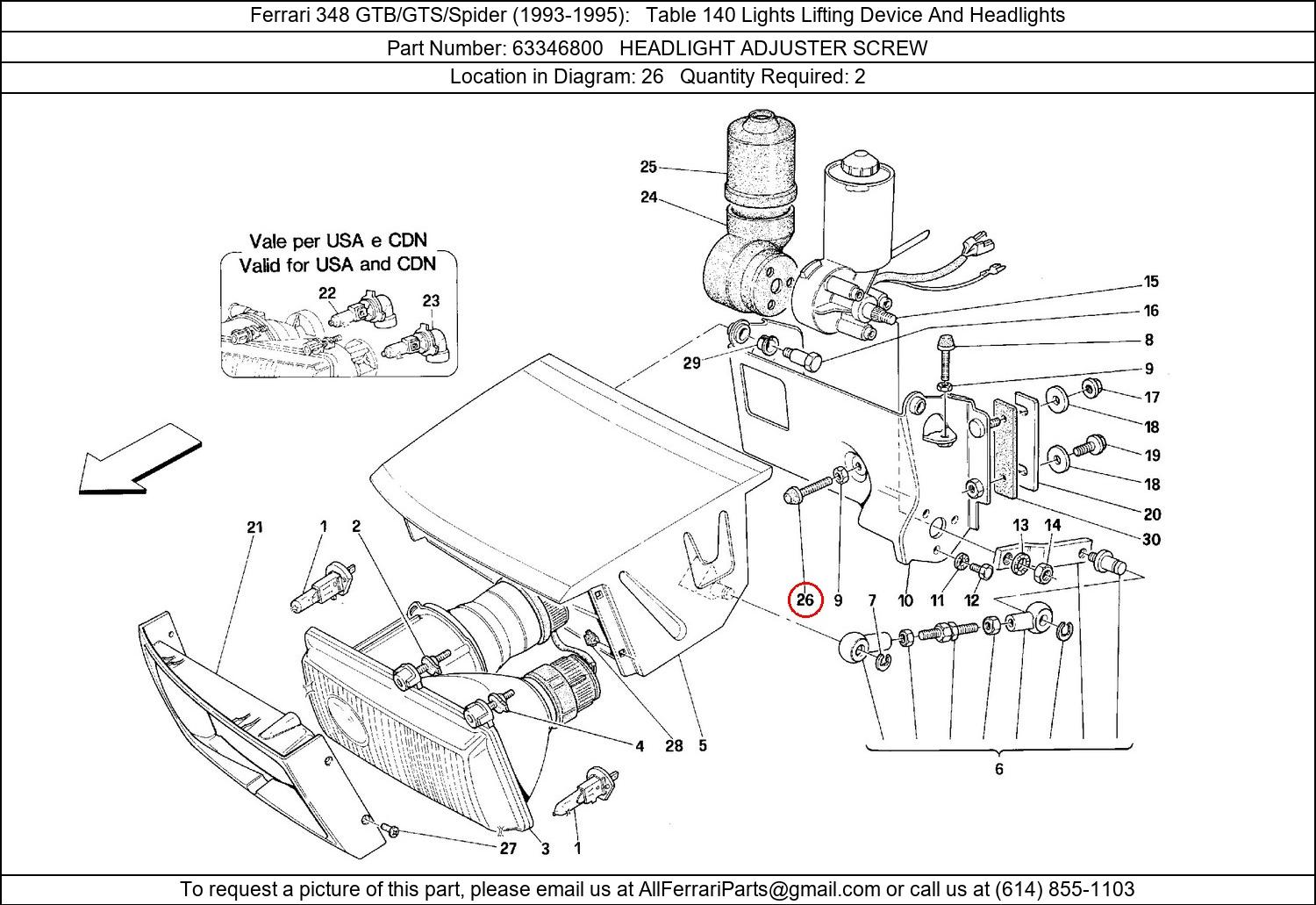 Ferrari Part 63346800