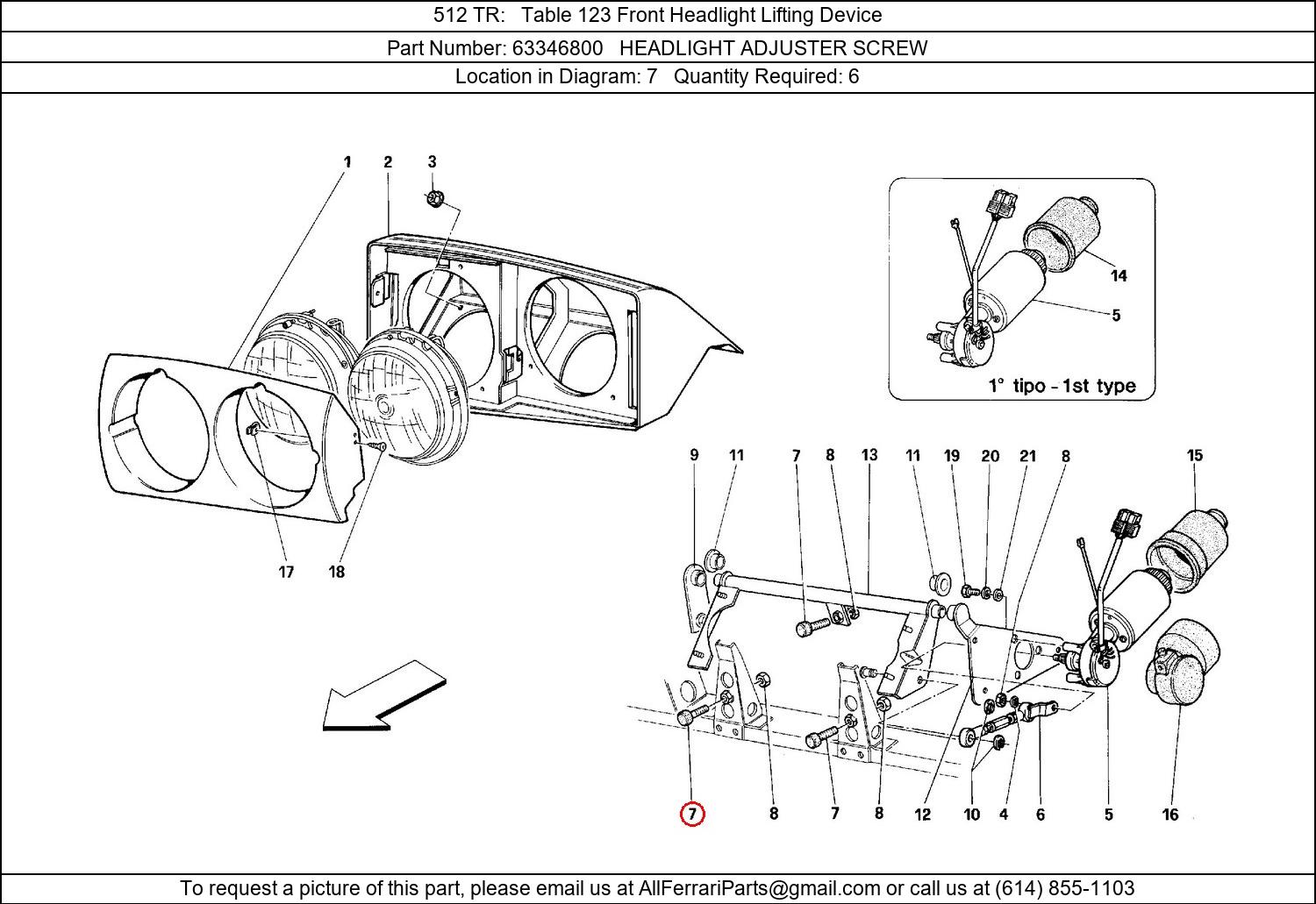 Ferrari Part 63346800