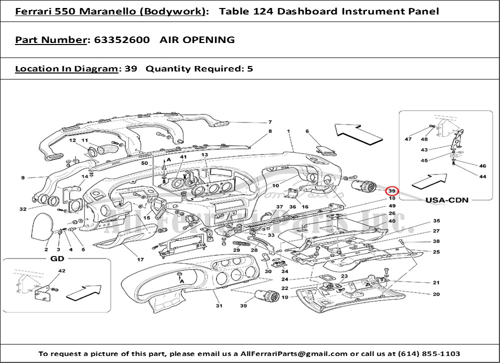 Ferrari Part 63352600