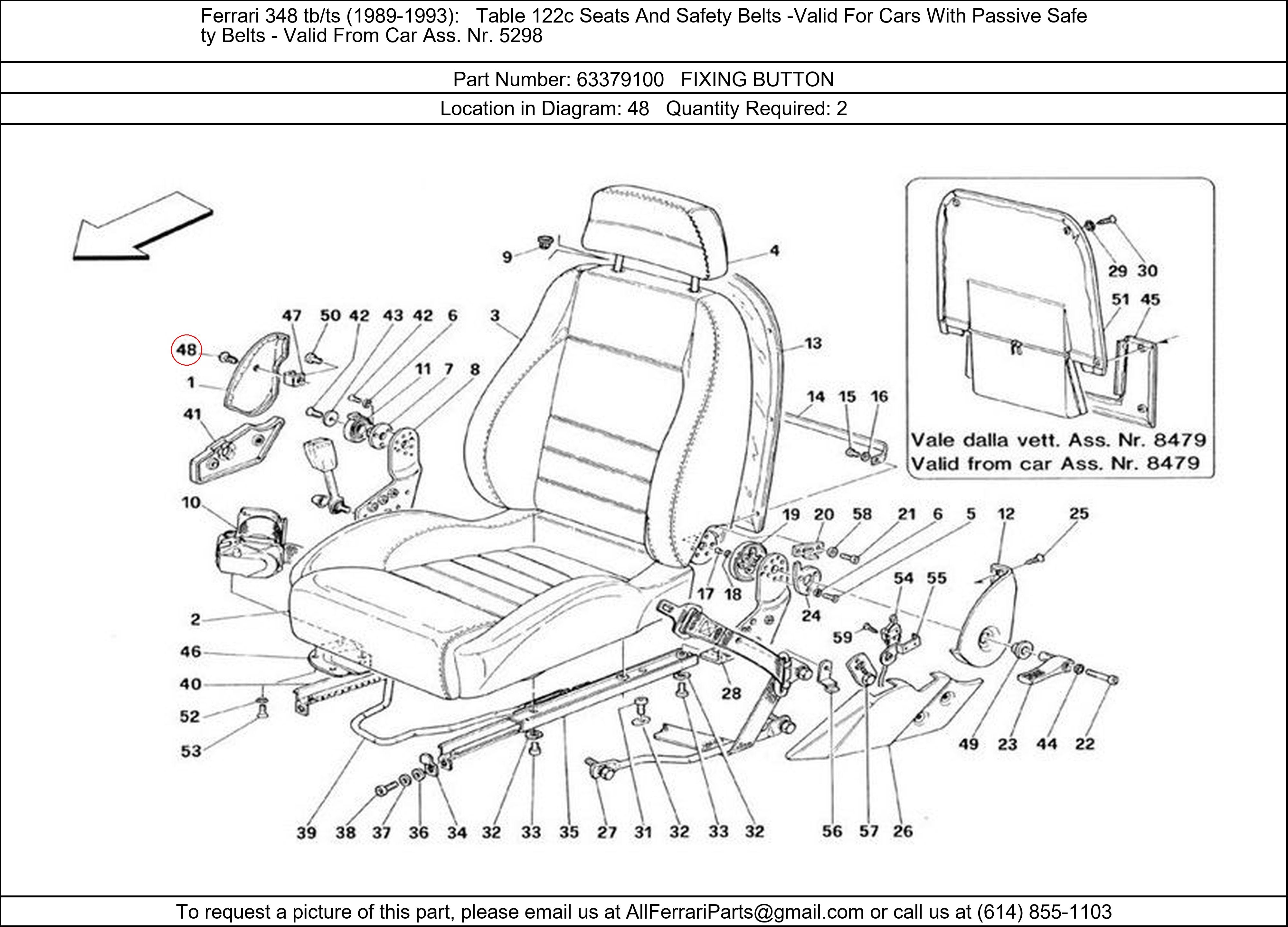 Ferrari Part 63379100