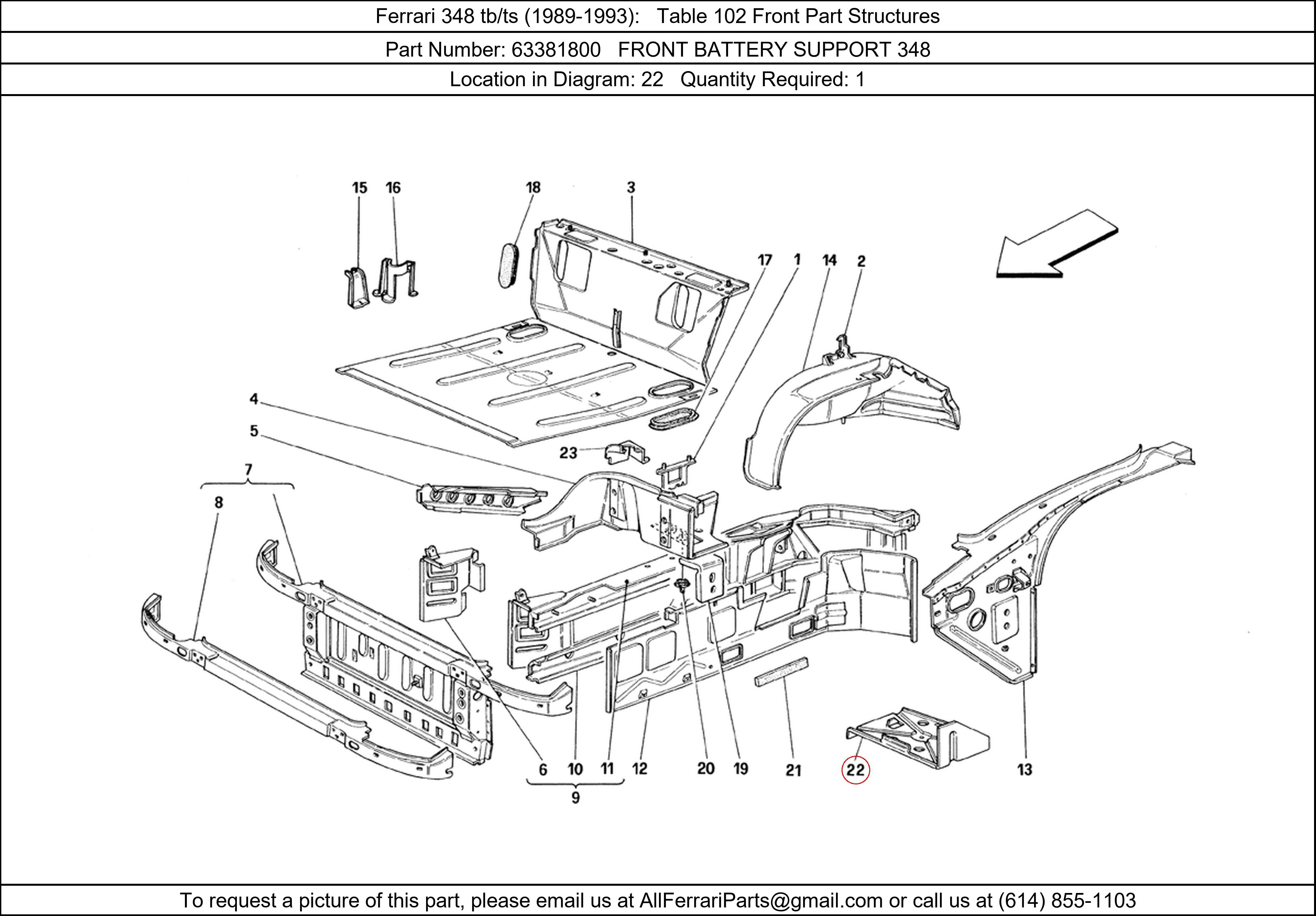 Ferrari Part 63381800