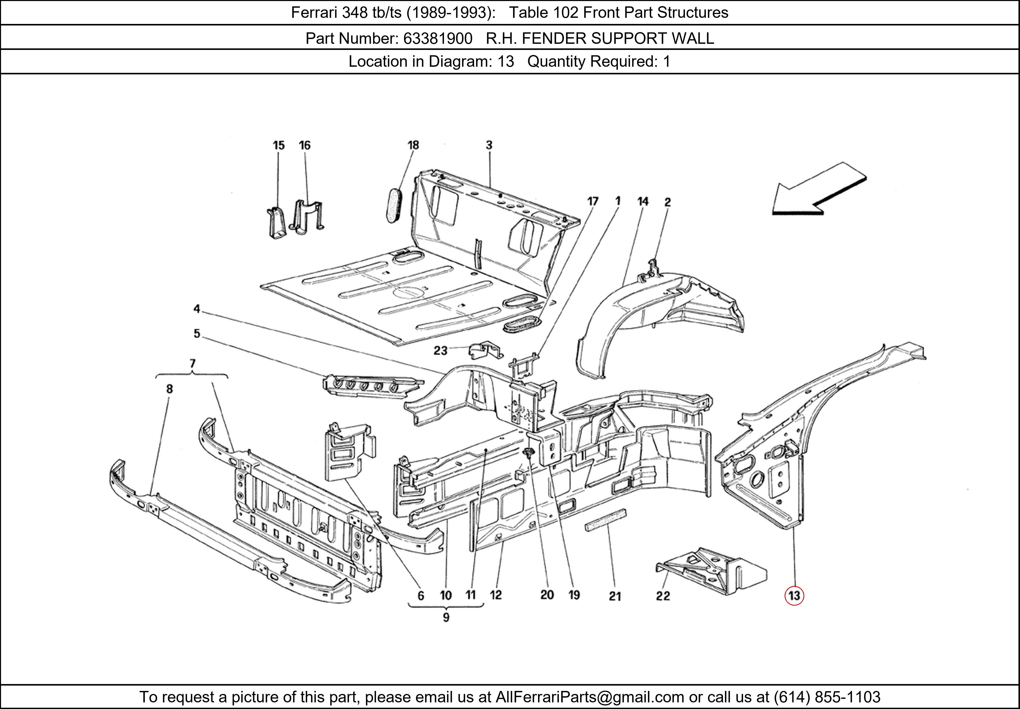 Ferrari Part 63381900