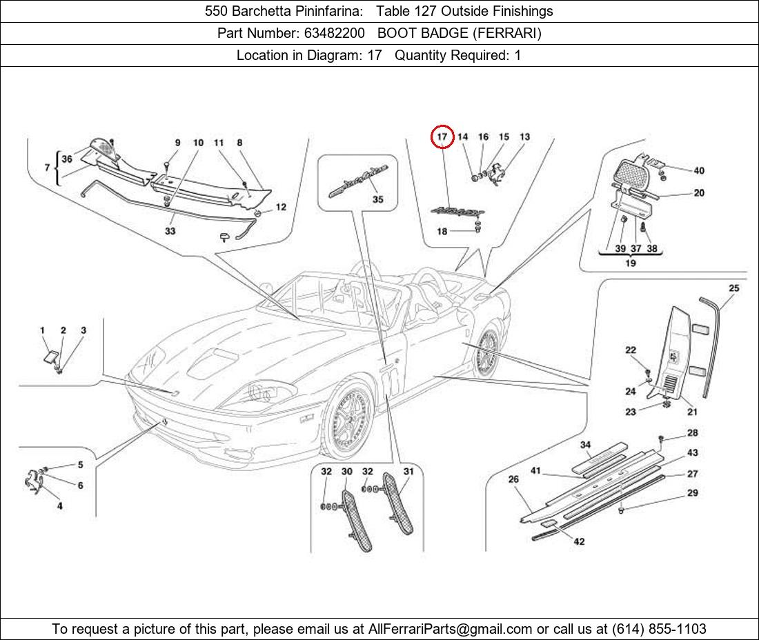 Ferrari Part 63482200