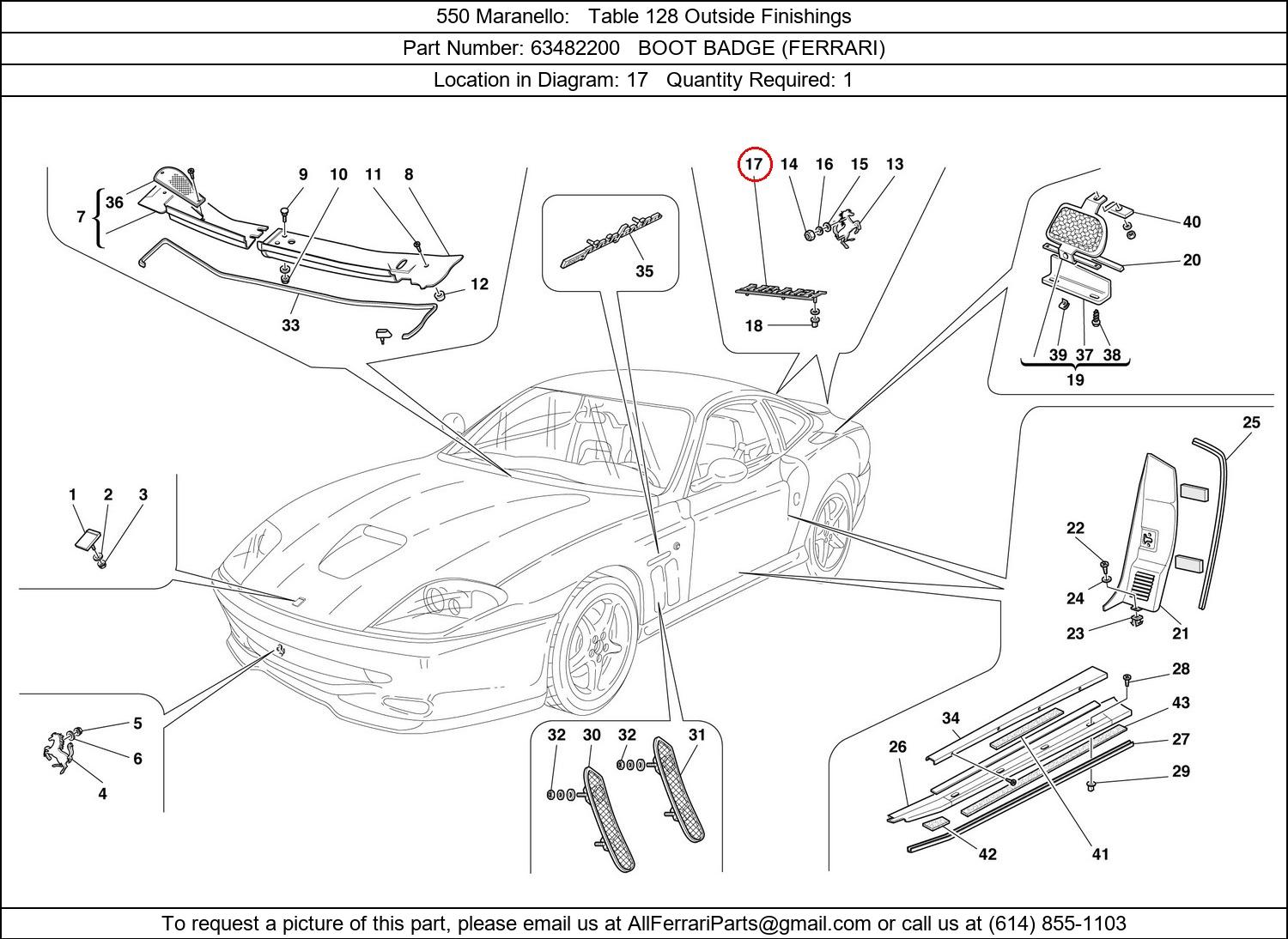 Ferrari Part 63482200