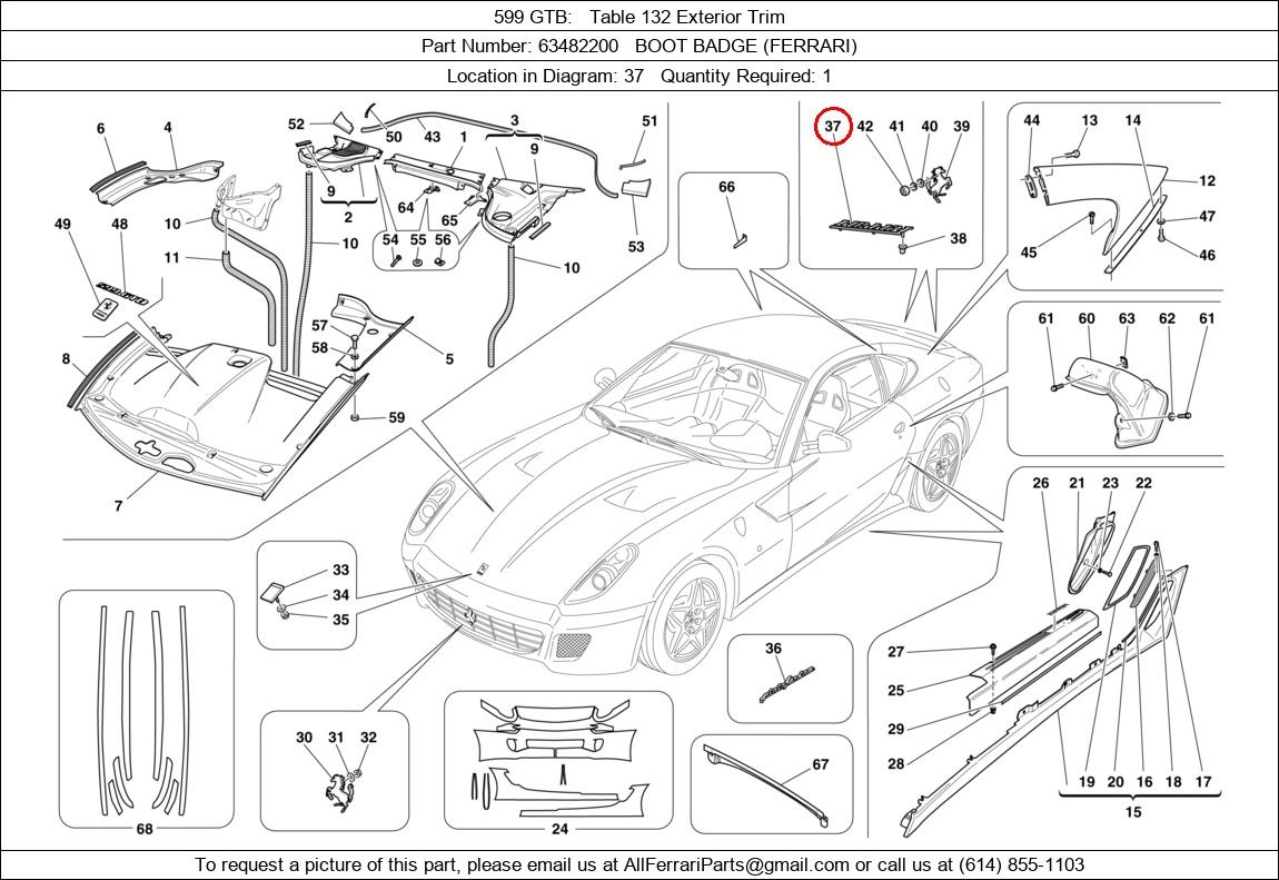 Ferrari Part 63482200