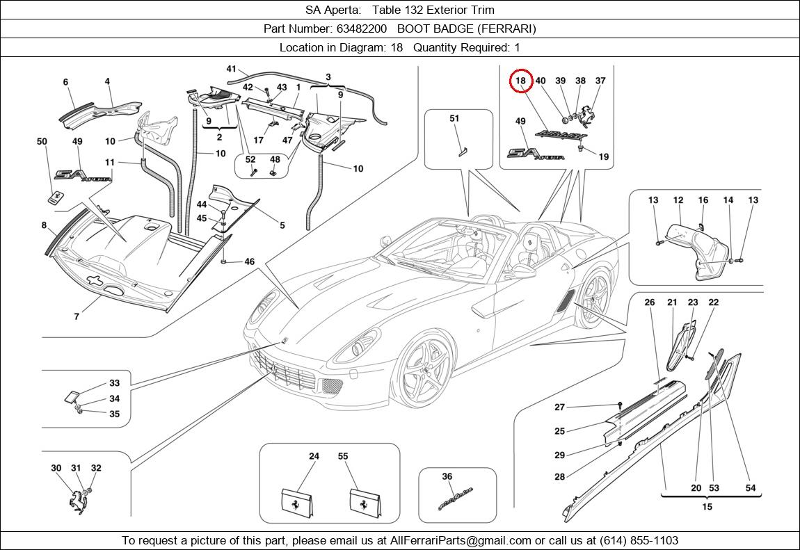 Ferrari Part 63482200