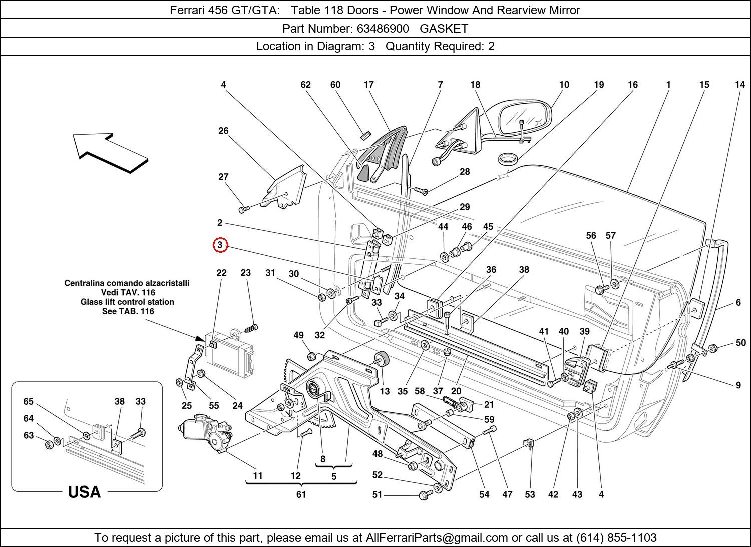 Ferrari Part 63486900