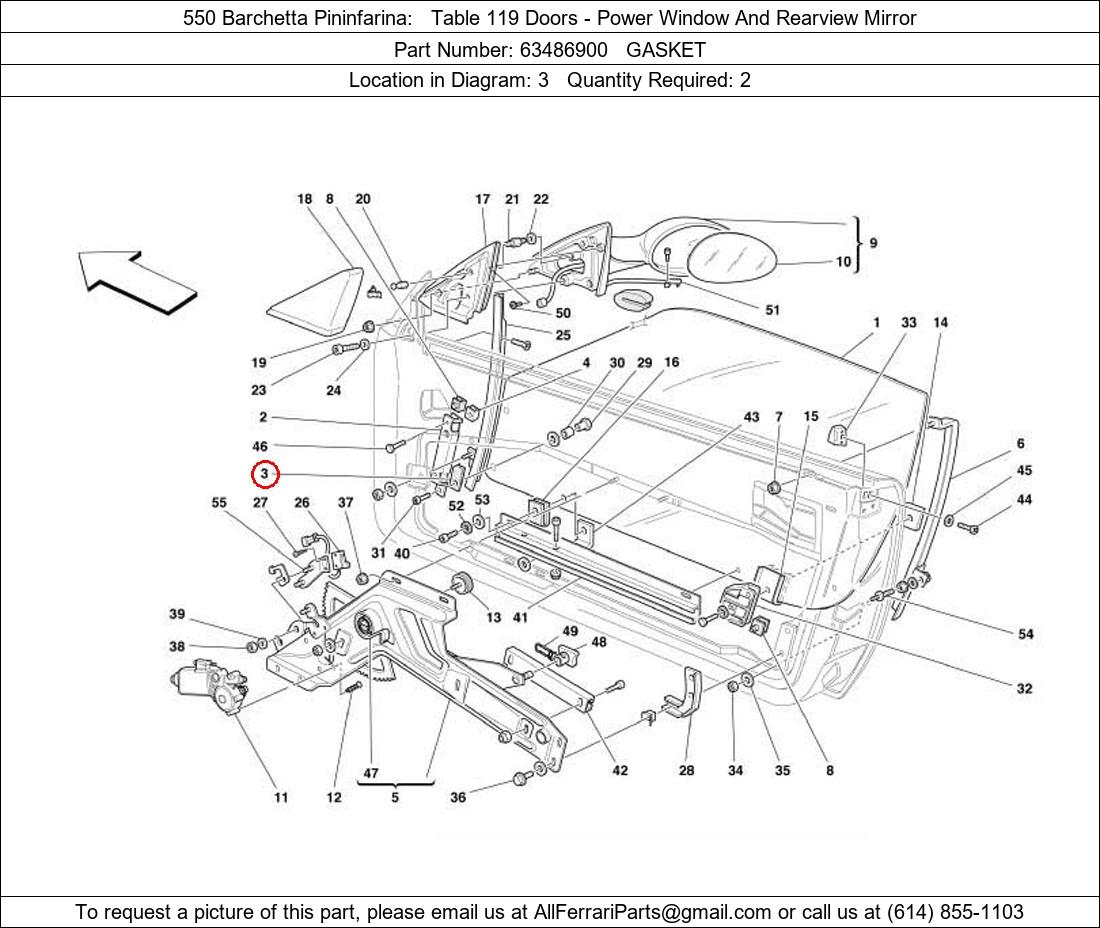 Ferrari Part 63486900