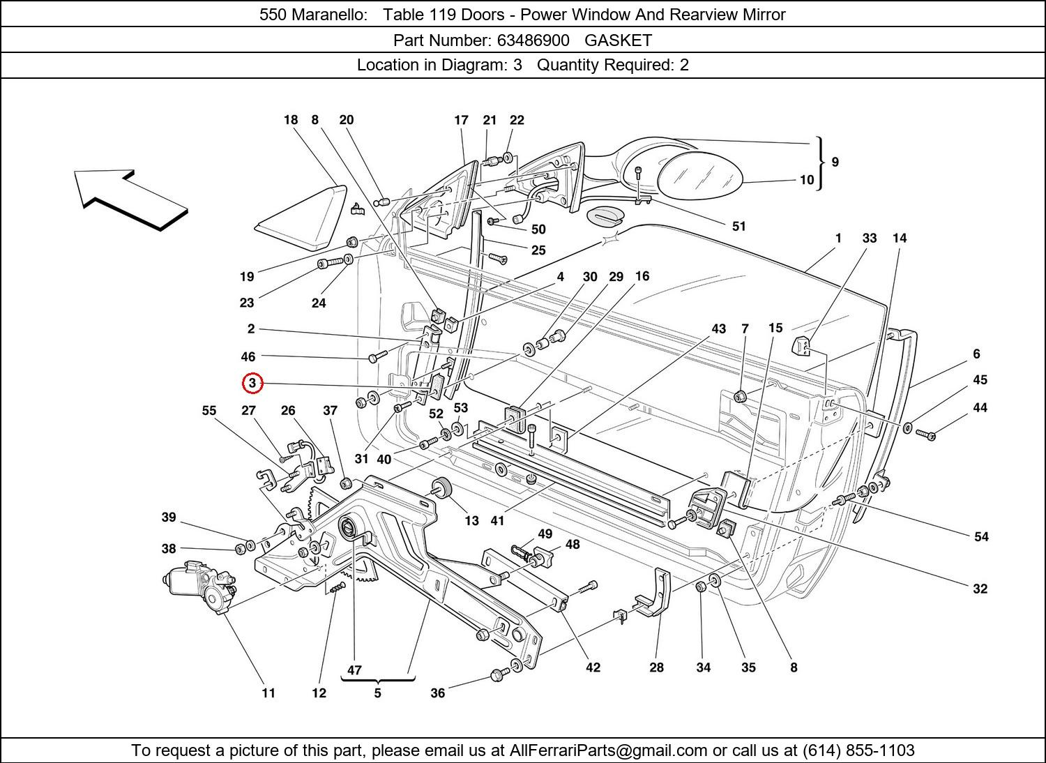 Ferrari Part 63486900