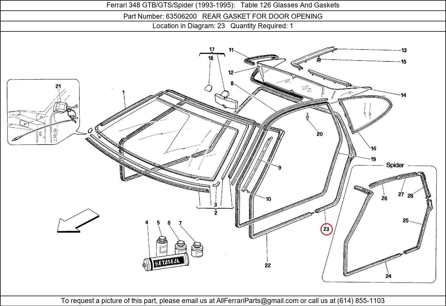 Ferrari Part 63506200