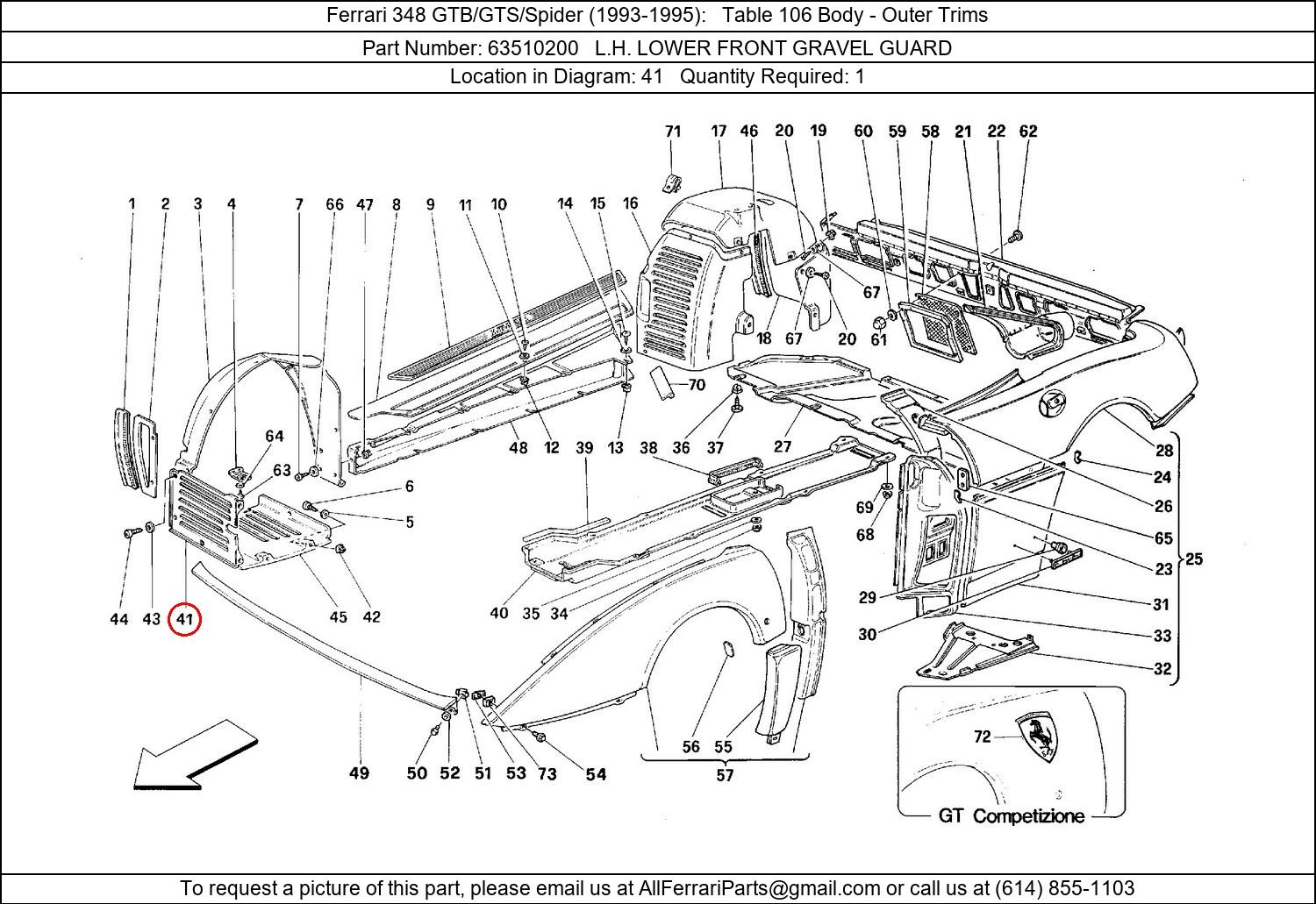 Ferrari Part 63510200