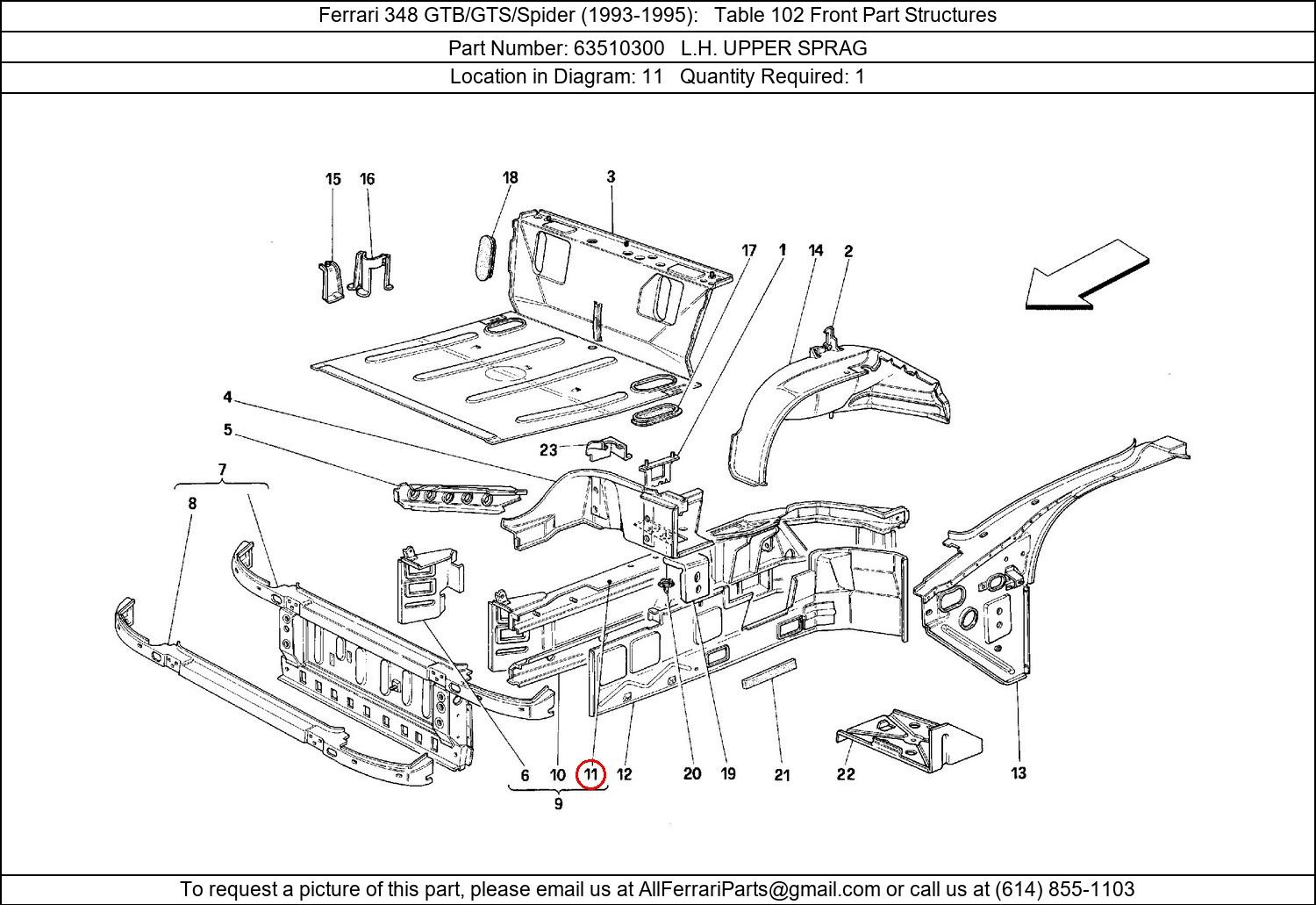 Ferrari Part 63510300