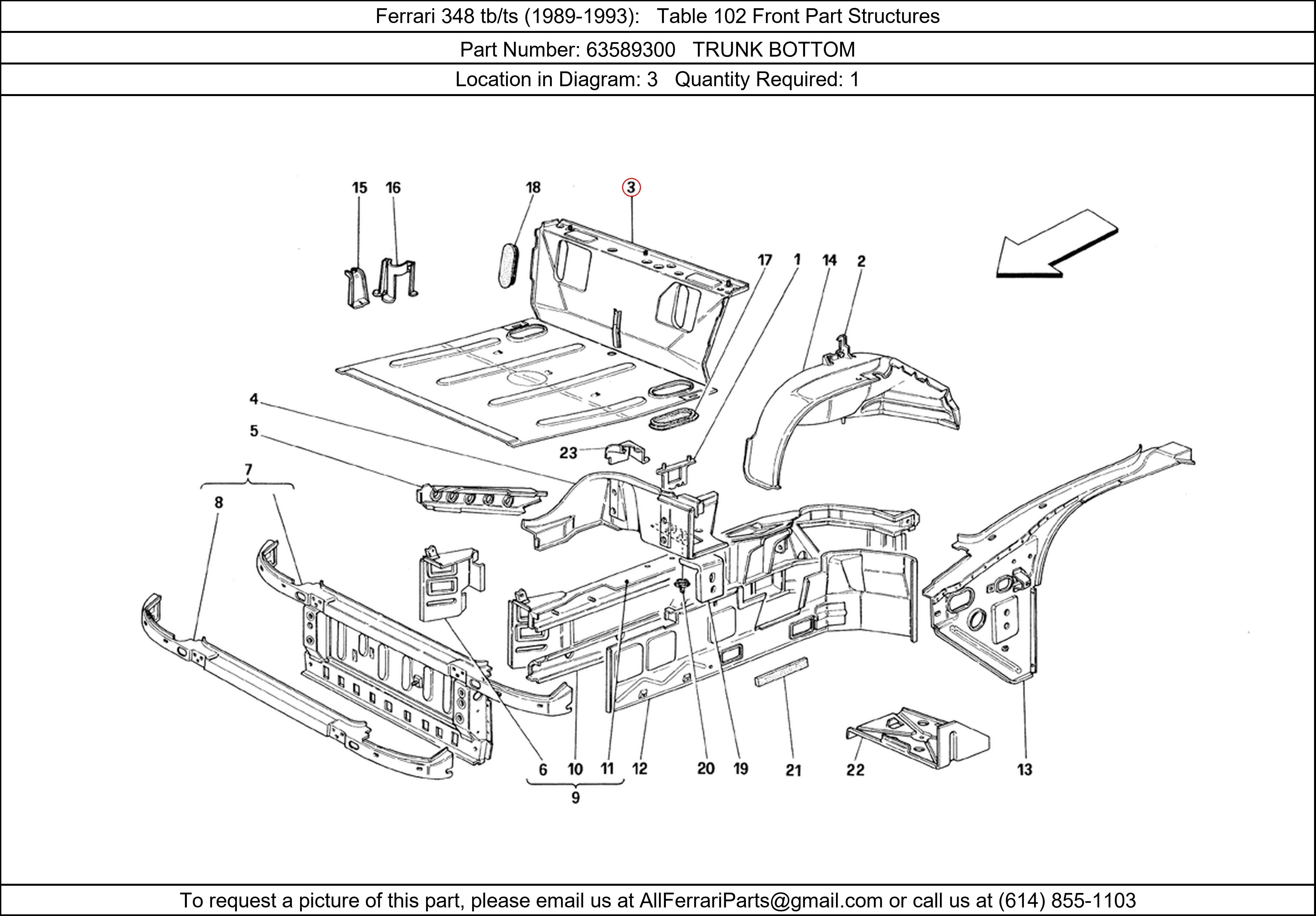 Ferrari Part 63589300