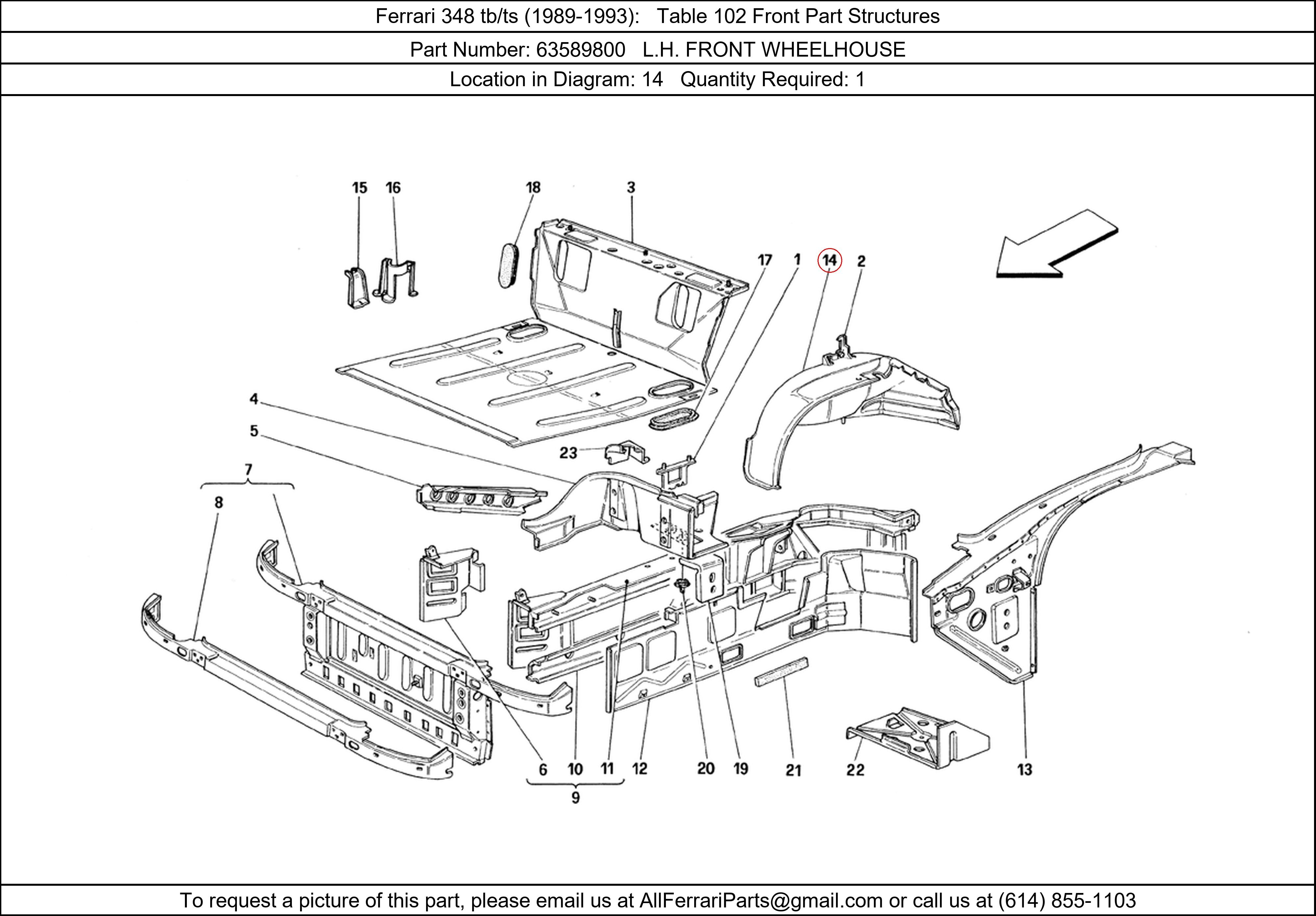 Ferrari Part 63589800