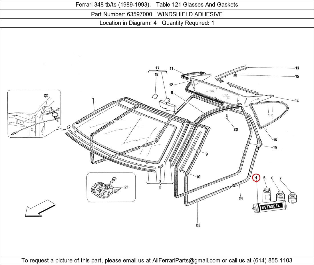 Ferrari Part 63597000