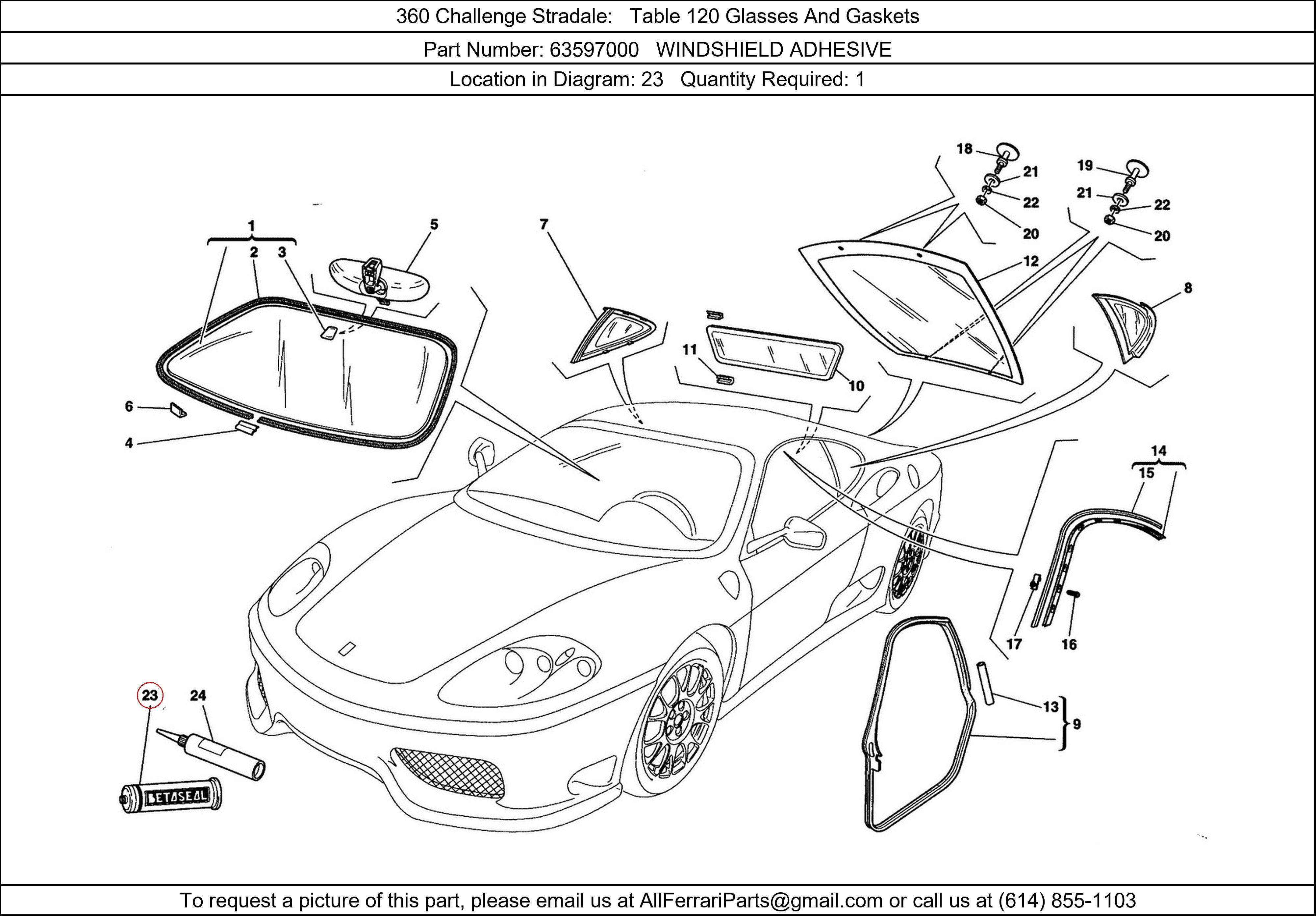 Ferrari Part 63597000