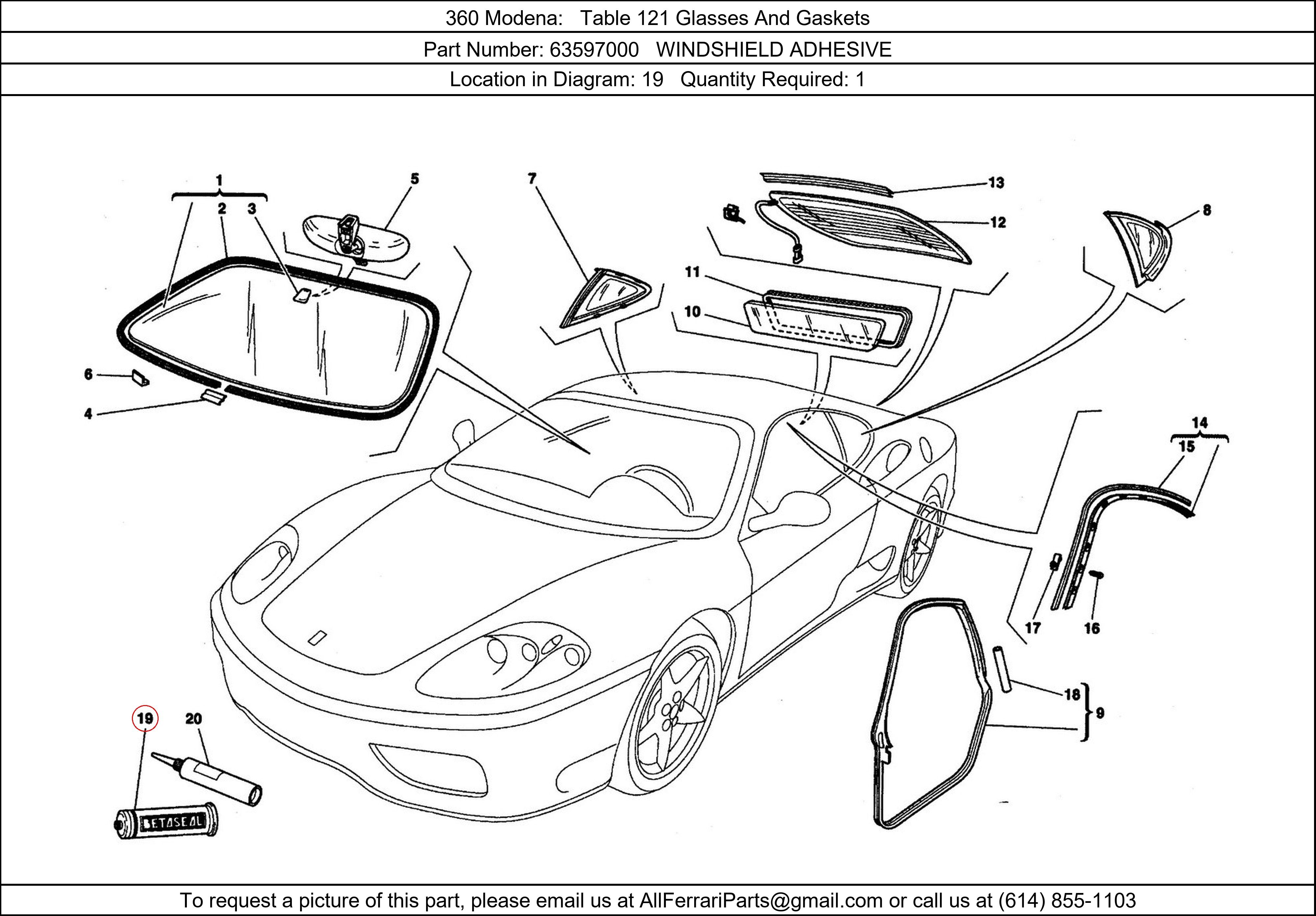 Ferrari Part 63597000