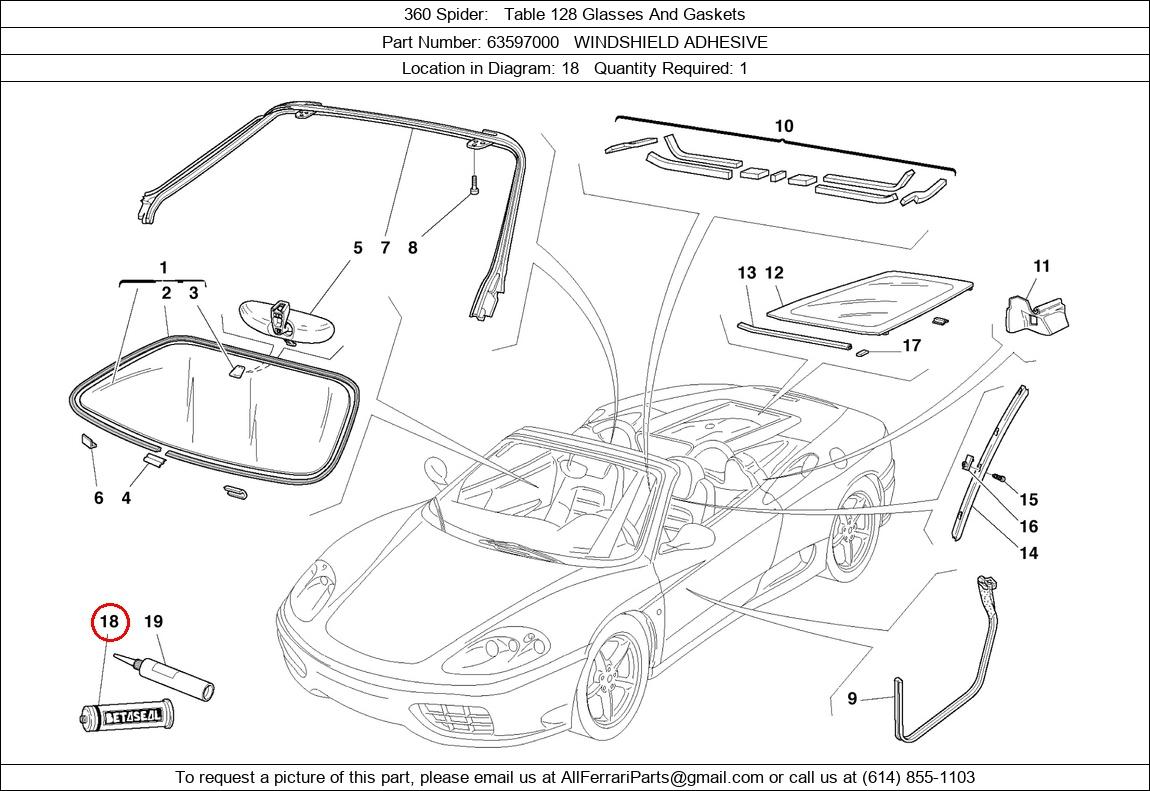 Ferrari Part 63597000