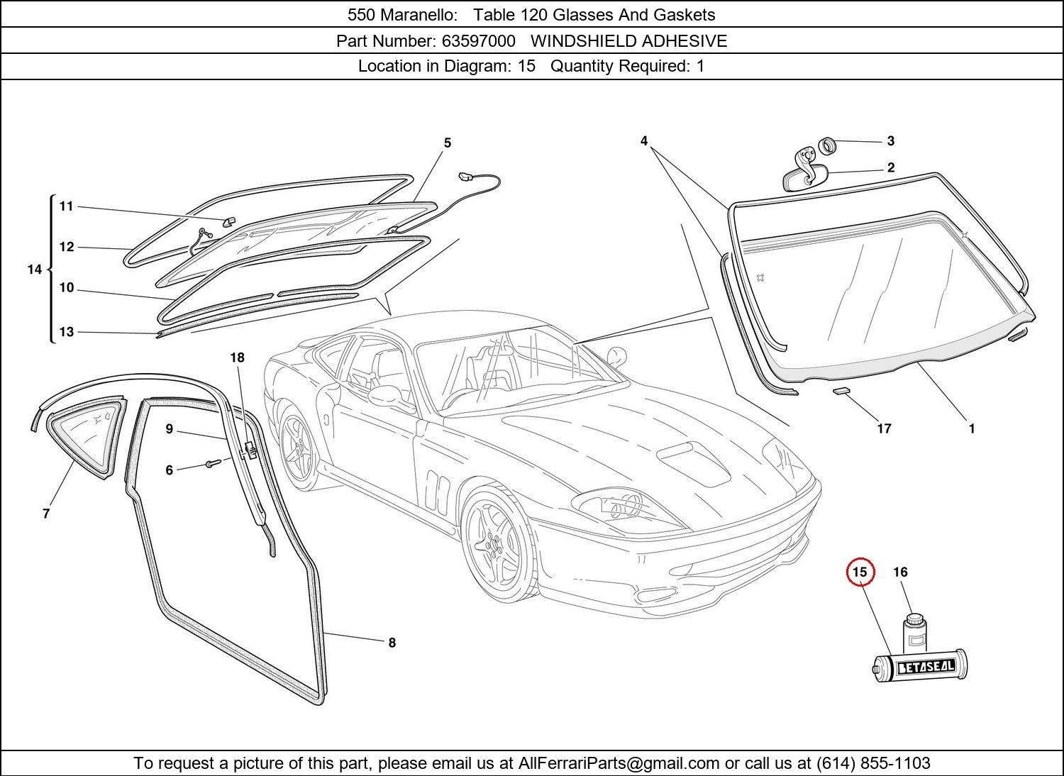 Ferrari Part 63597000