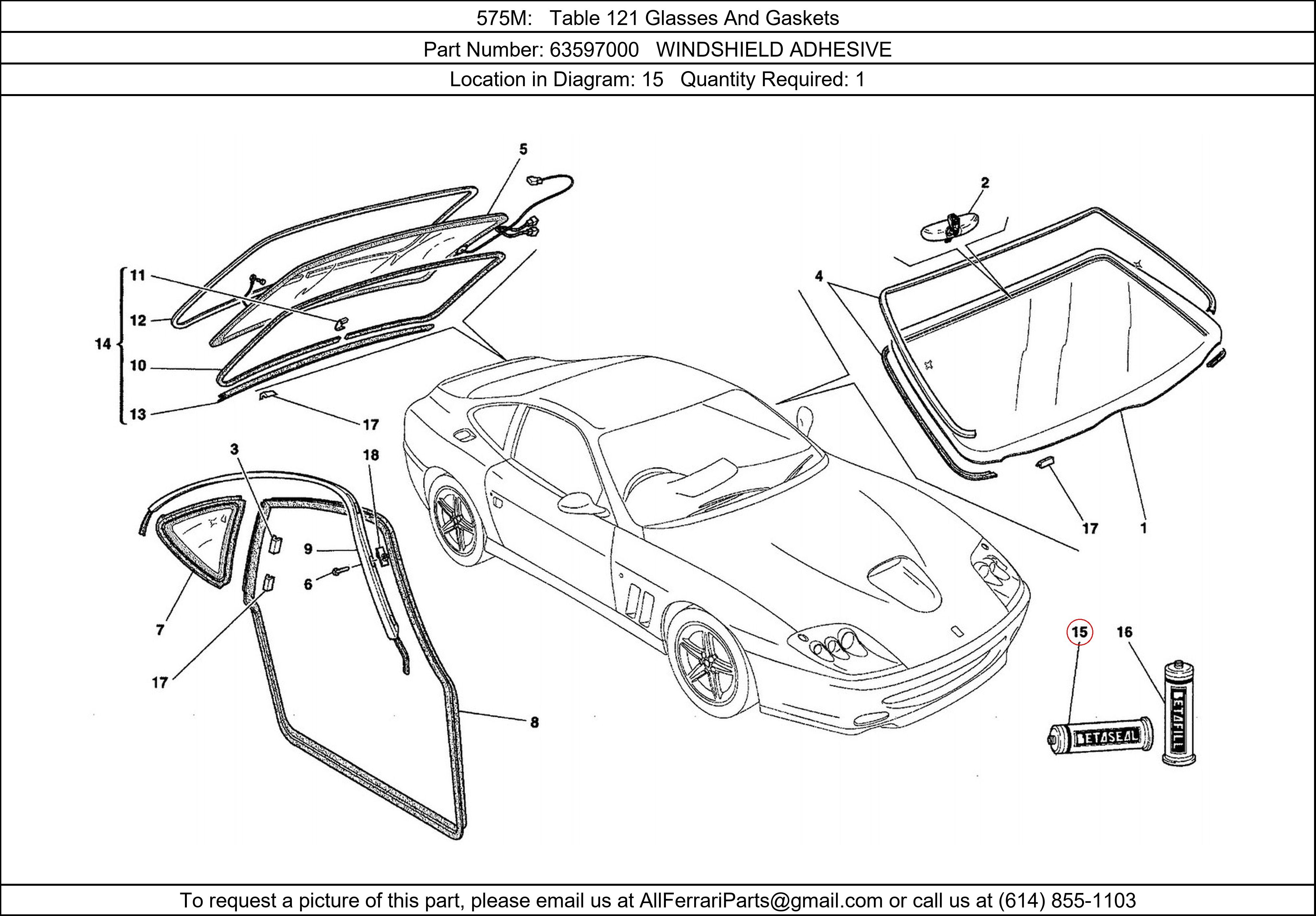 Ferrari Part 63597000