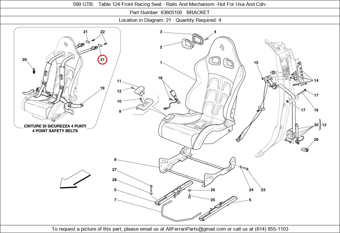 Ferrari Part 63605100