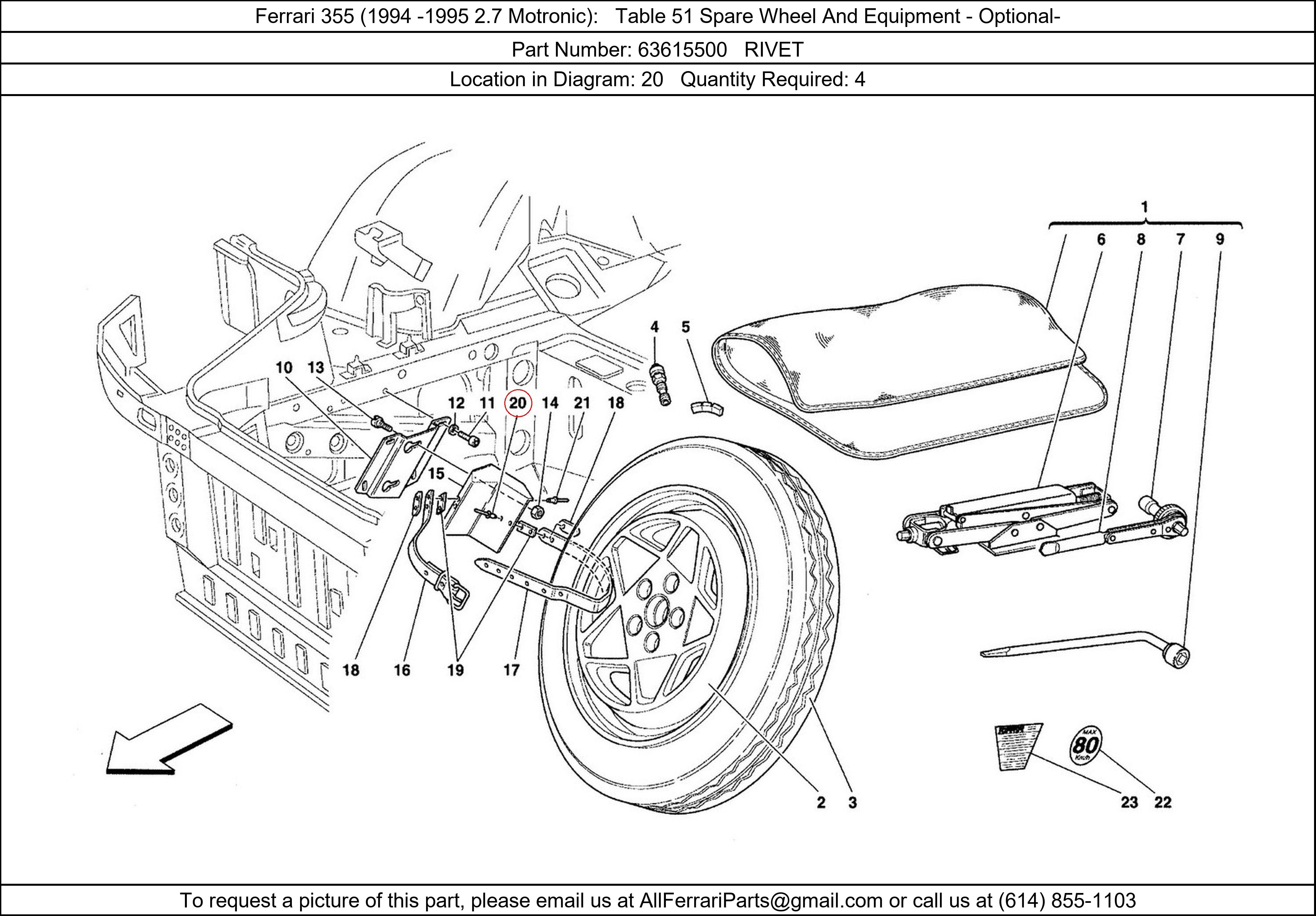 Ferrari Part 63615500