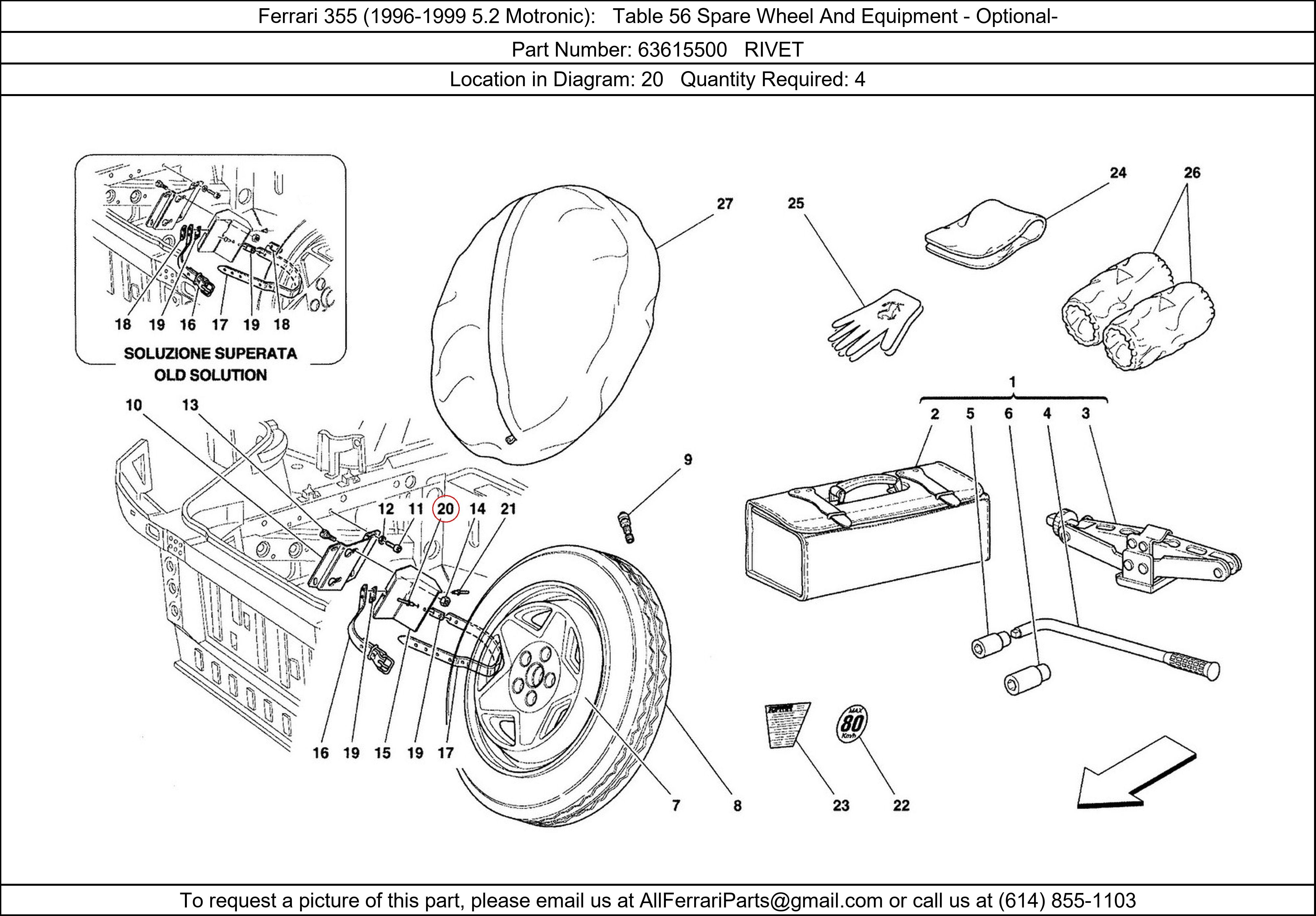 Ferrari Part 63615500