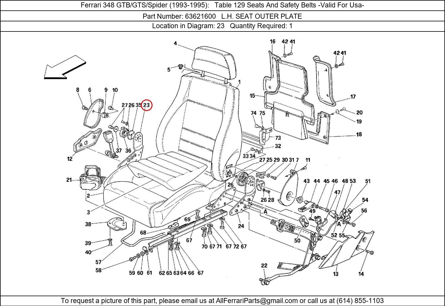 Ferrari Part 63621600